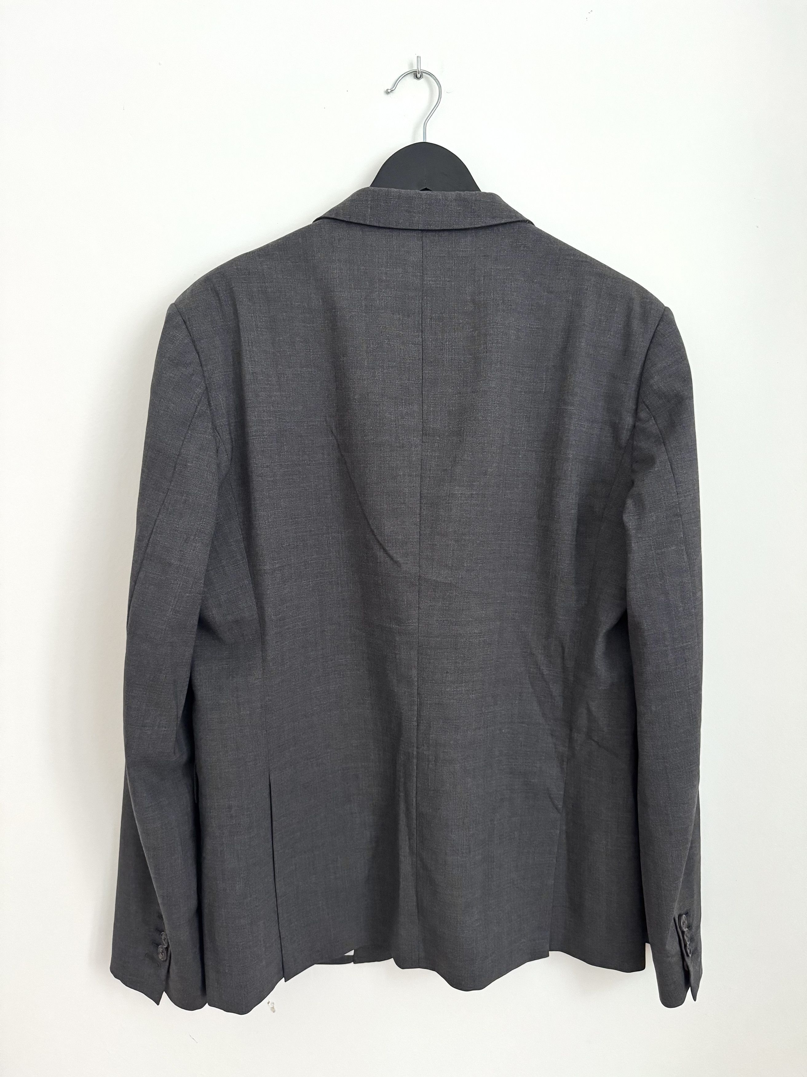 Dsquared2 Dsquared Paris Cut Blazer Charcoal Gray Virgin Wool Size 52 Size 52R - 9 Thumbnail