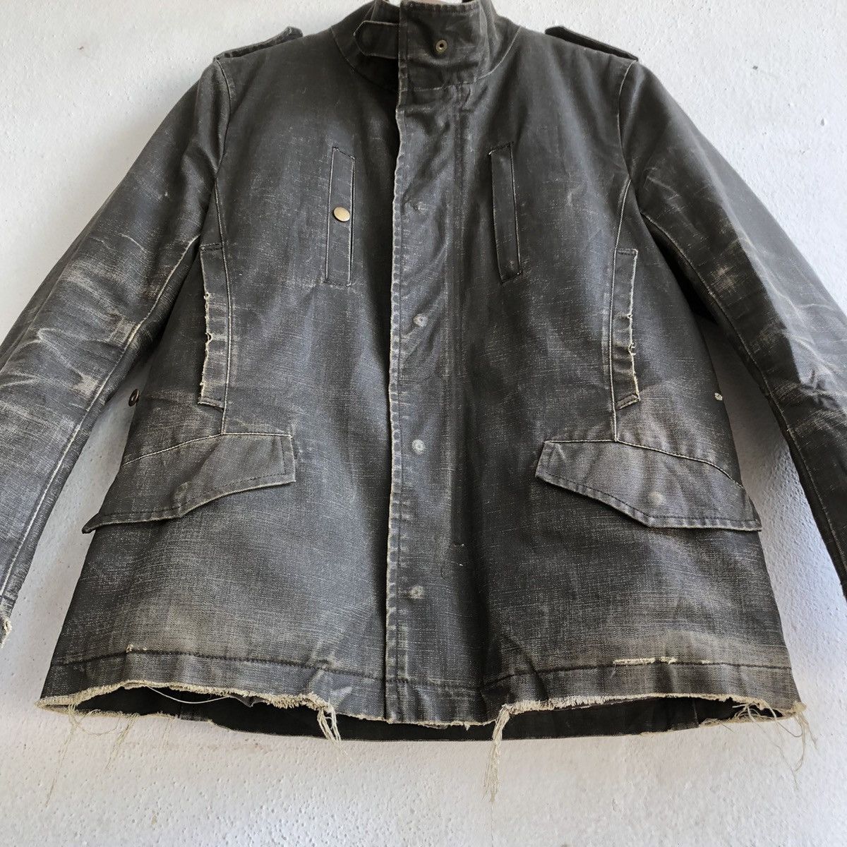 Boycott × Japanese Brand BOYCOTT distressed denim jacket Size US M / EU 48-50 / 2 - 5 Thumbnail