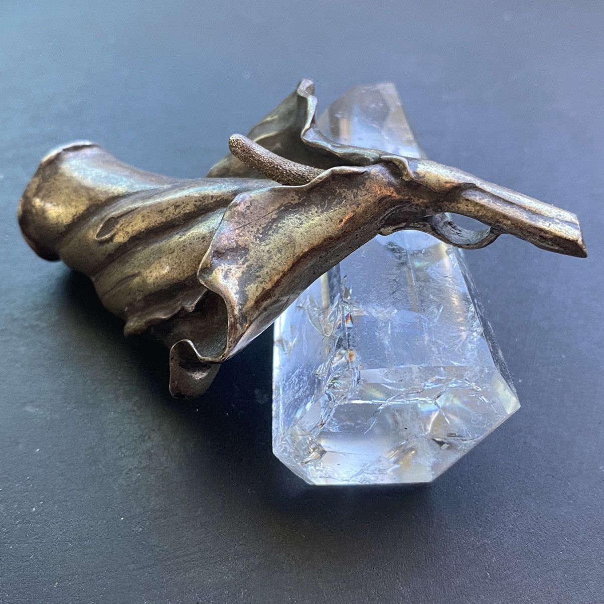 Chrome Hearts (2005) CH x Robert Mapplethorpe "Calla Lily" XL Pendant Size ONE SIZE - 5 Thumbnail