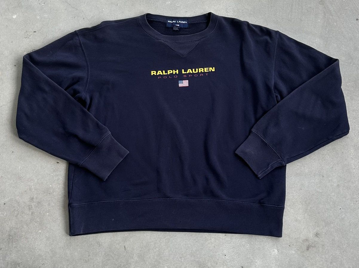 VINTAGE POLO RALPH LAUREN POLO SPORT SEEATSHIRT