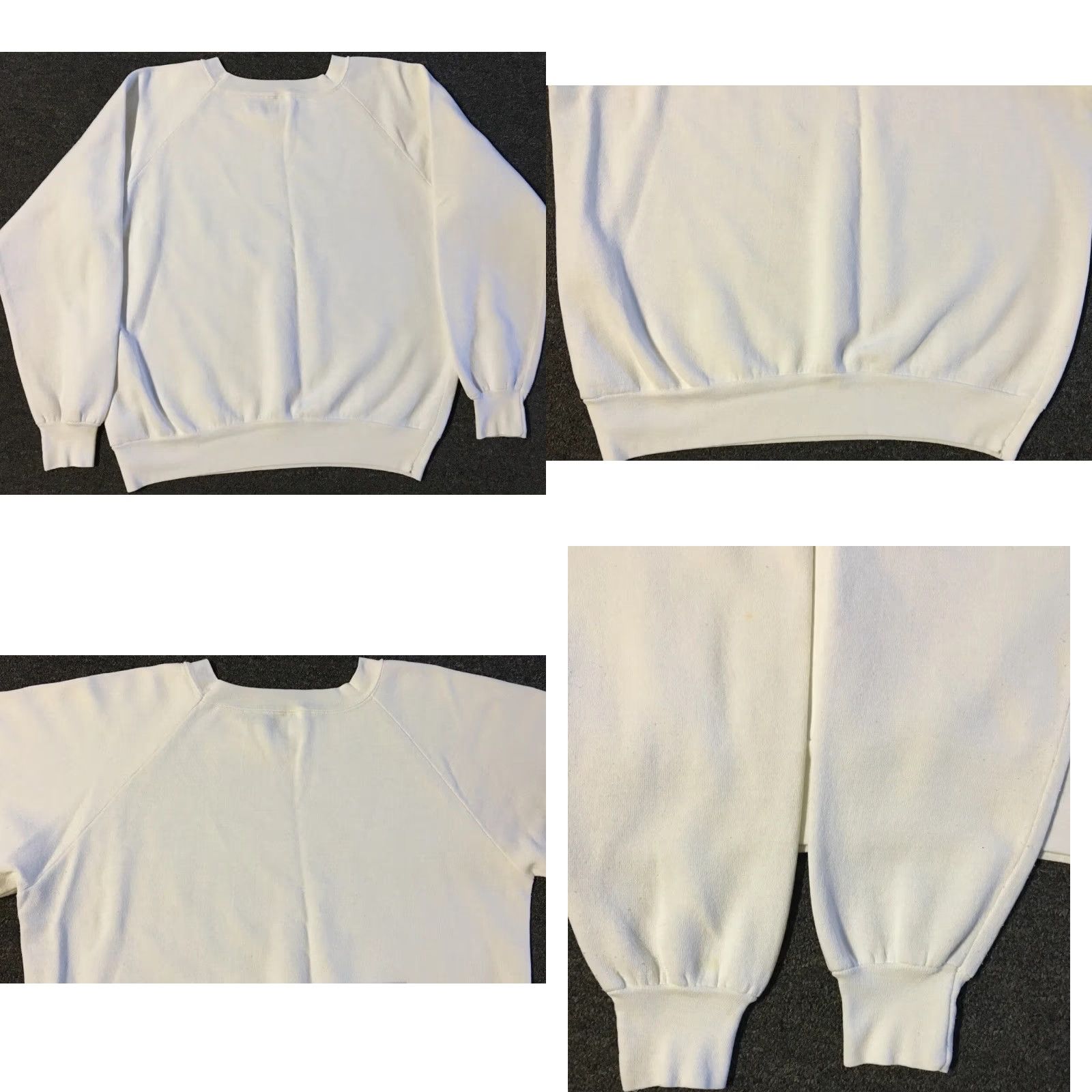 Vintage VINTAGE Oatman Arizona Faded Sweatshirt White S USA Mining Cowboy Nature Cactus Grunge 80s 90s Biker Hoodie Mens Small Knit Pullover USA Made Size US S / EU 44-46 / 1 - 8 Thumbnail