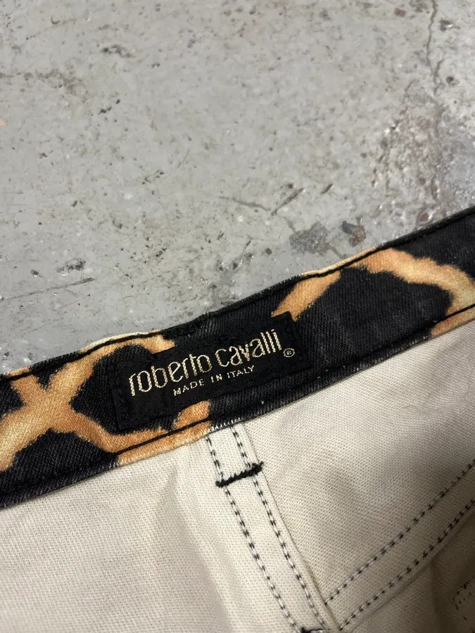 Roberto Cavalli FW2000 Roberto Cavalli Seisma Guava Black Pants Size US 32 / EU 48 - 10 Thumbnail