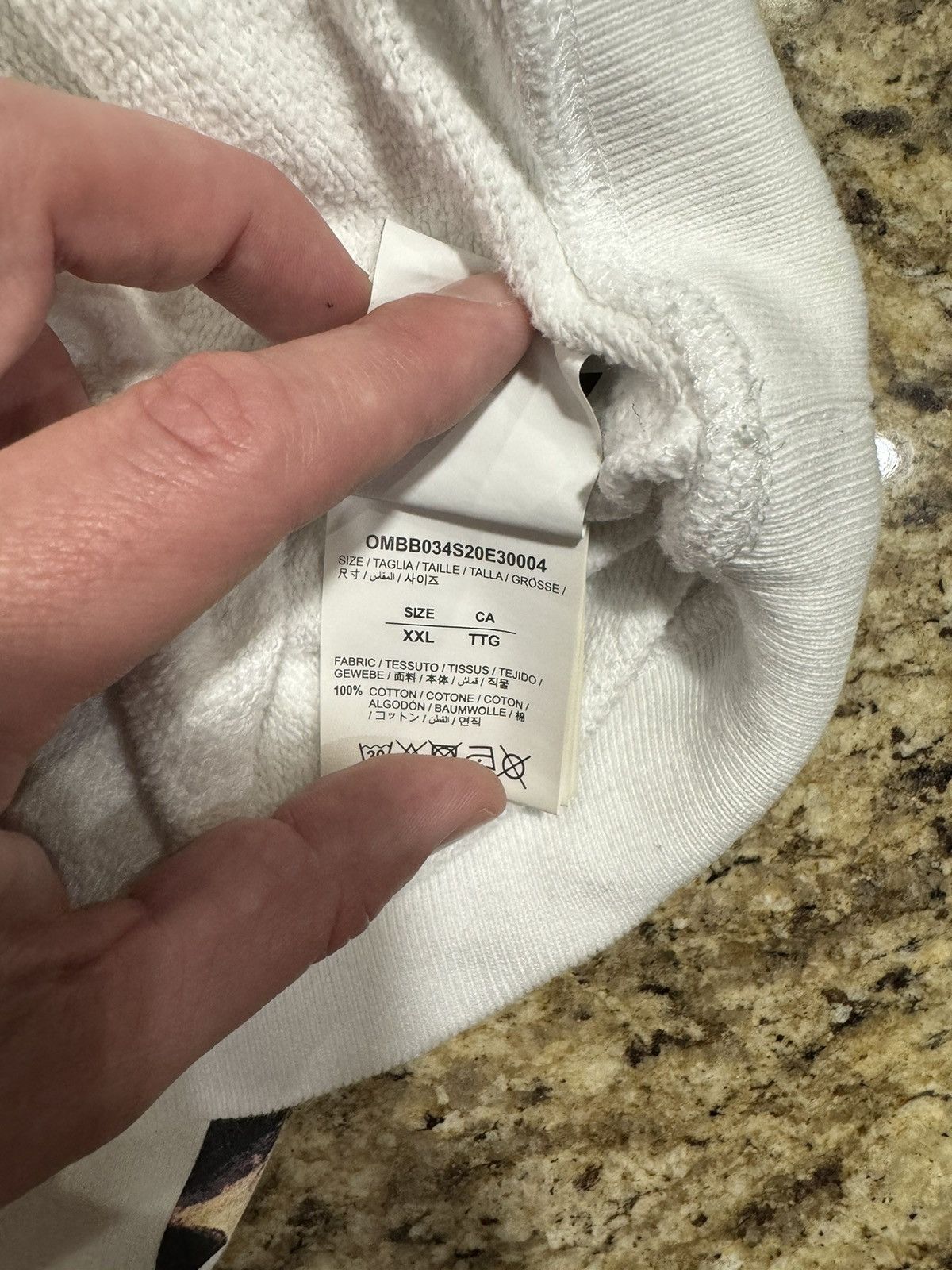 Off-White Off-White 2020 Arrows Diagnals Hoodie xxl Size US M / EU 48-50 / 2 - 11 Thumbnail