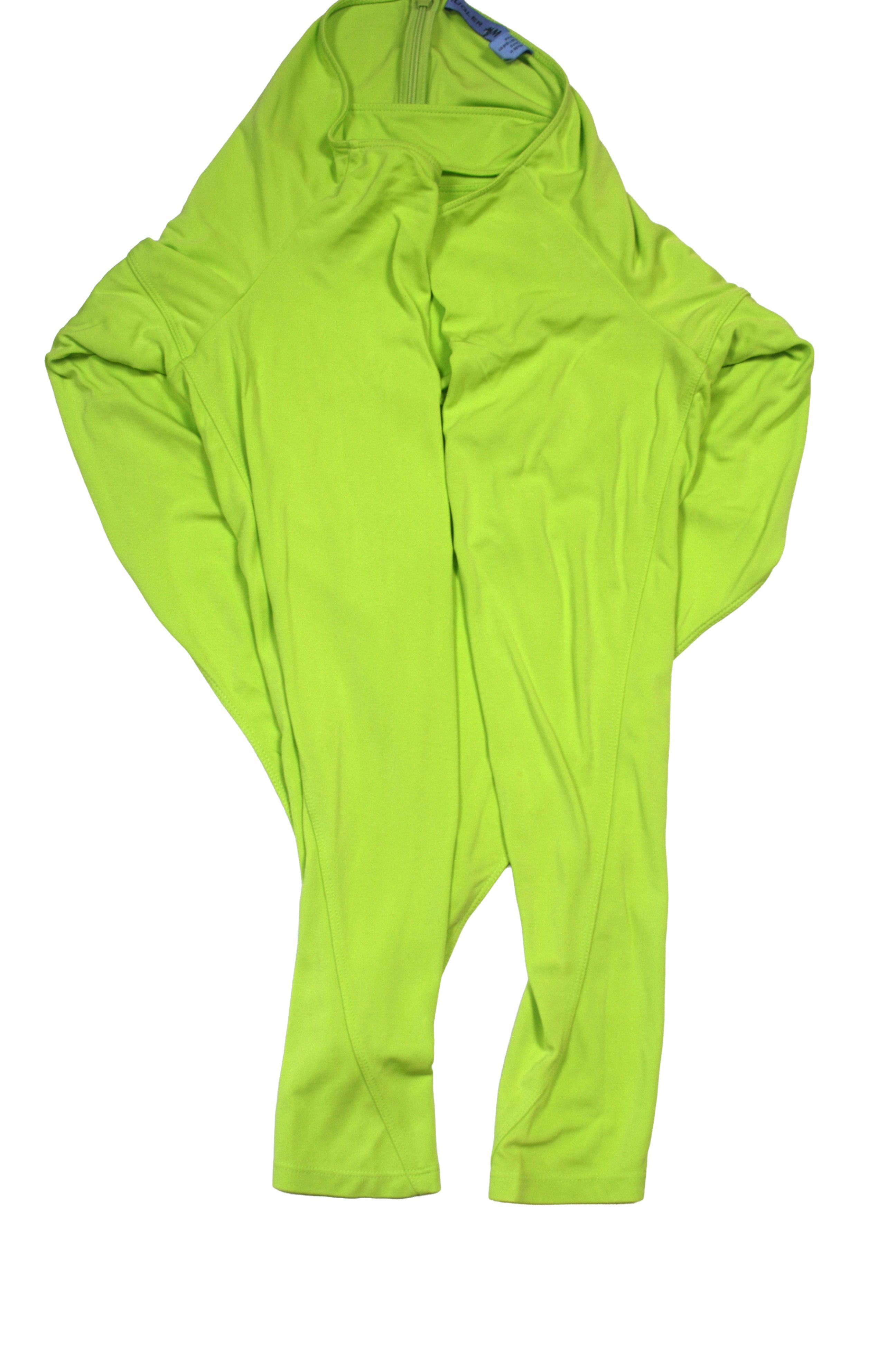 H&M × Mugler Green Stretch Bodysuit Size XXL / US 16-18 / IT 52-54 - 5 Thumbnail