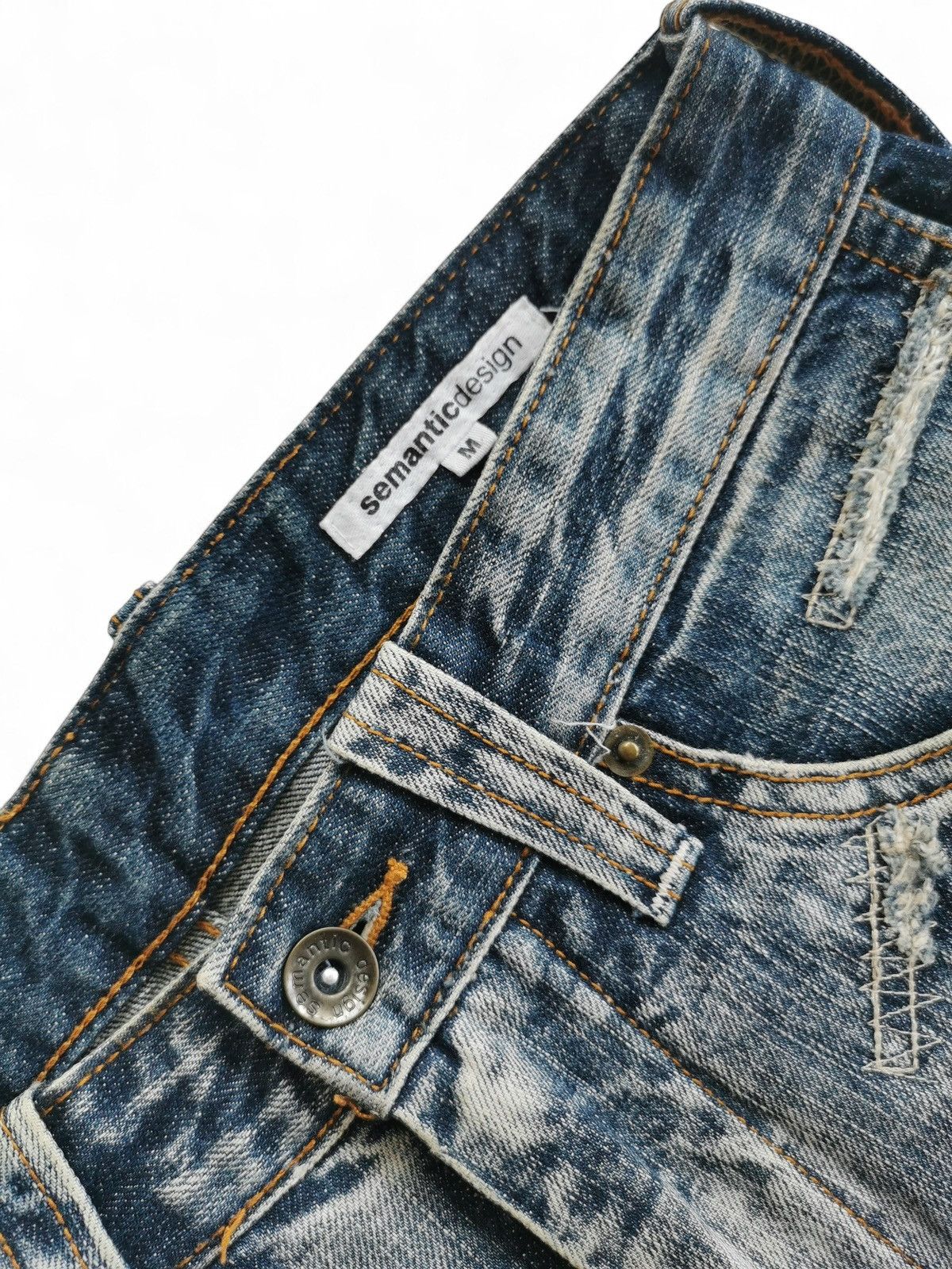 semanticdesign Semantic Design, Tribal Tattoo Printed Jeans Size US 30 / EU 46 - 11 Thumbnail