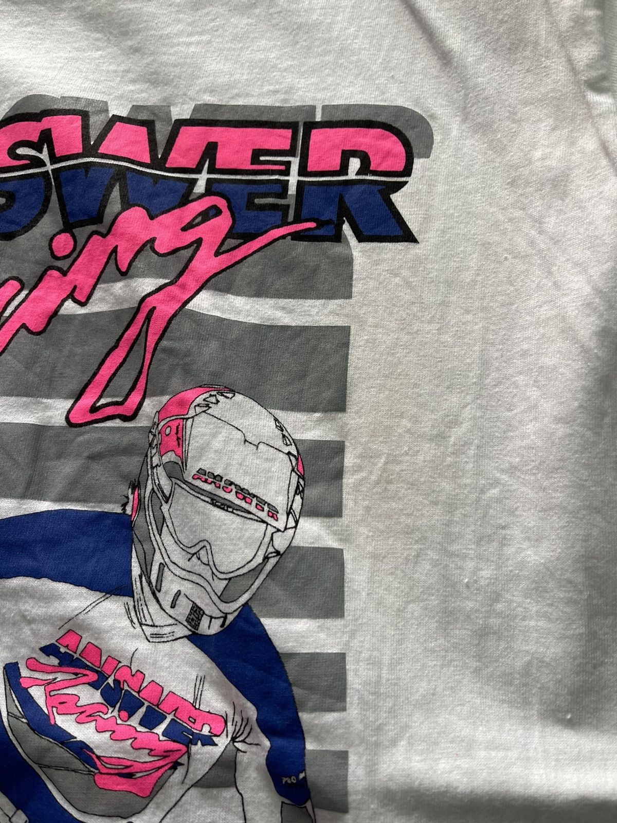 Sports Specialties VINTAGE 80S MOTOCROSS ANSWER RACING TEE VERY RARE Size US M / EU 48-50 / 2 - 9 Thumbnail