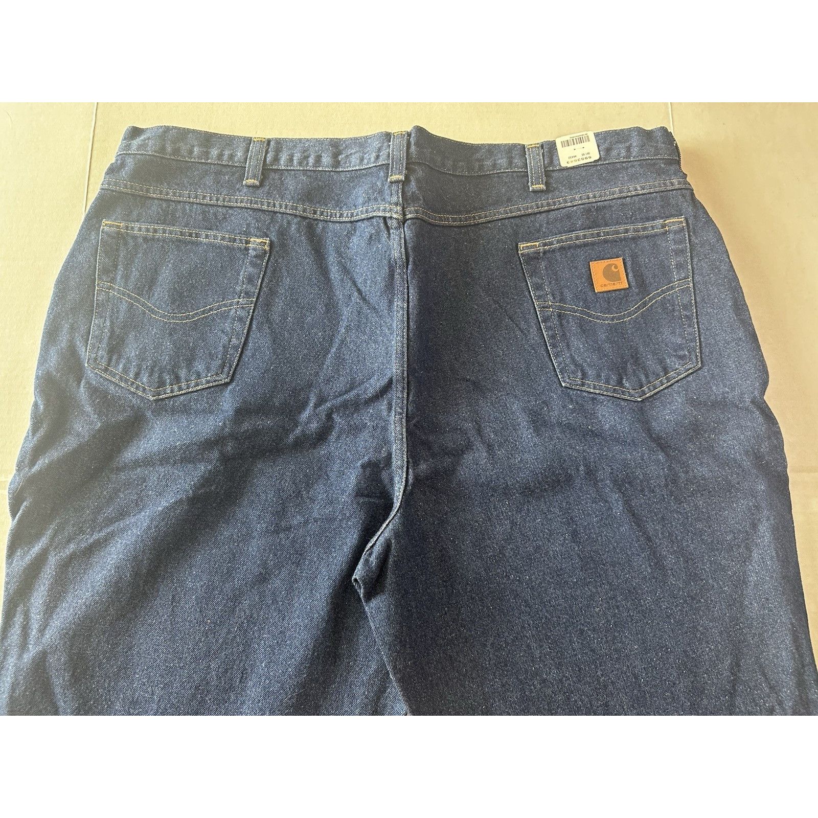 Carhartt Carhartt Blue Jeans 46x32 Relaxed Cotton Workwear Denim NWT Size US 44 / EU 60 - 19 Thumbnail