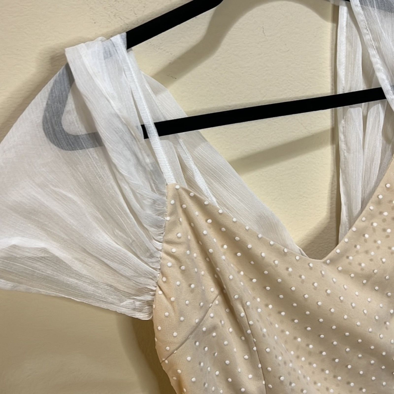 Area Area Stars Womens Dress Cali Two Tone Pindot Dress Size M Size M / US 6-8 / IT 42-44 - 4 Thumbnail