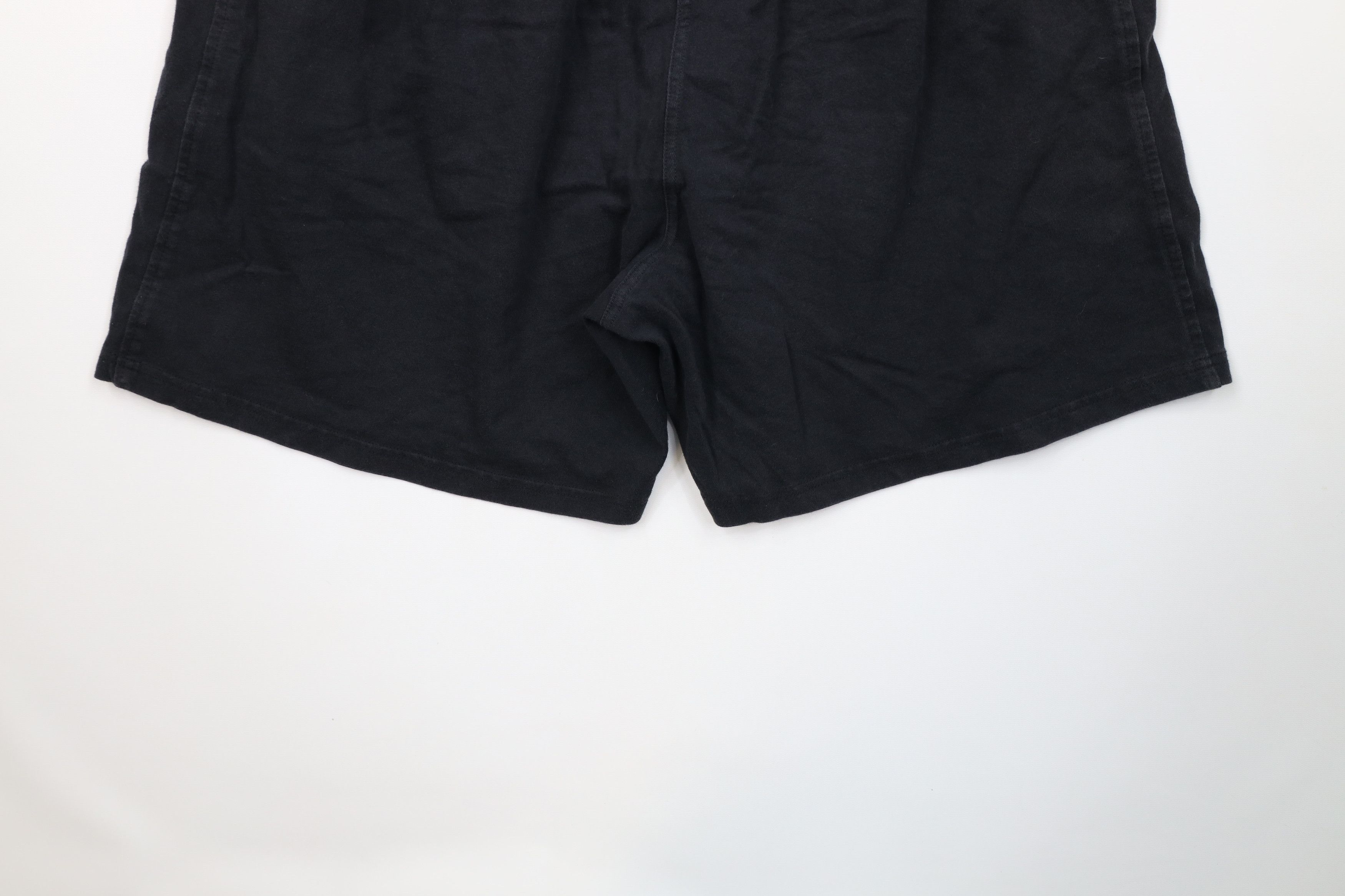 Reebok Vintage 90s Reebok Logo Above Knee Shorts Black Cotton Size US 36 / EU 52 - 12 Thumbnail