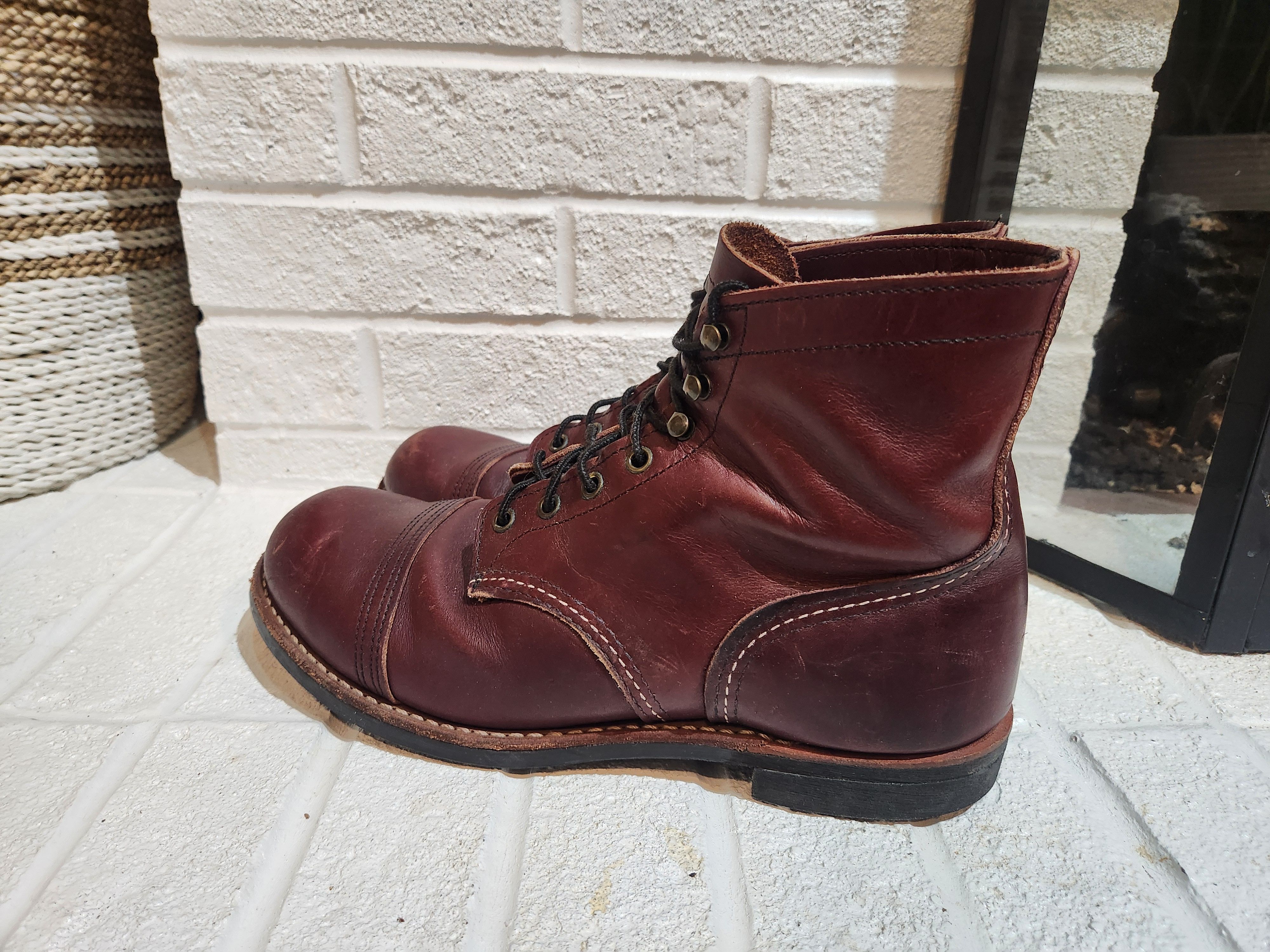 Red Wing Red Wing Iron Rangers 8119 Oxblood Mesa Size US 9.5 / EU 42-43 - 4 Thumbnail