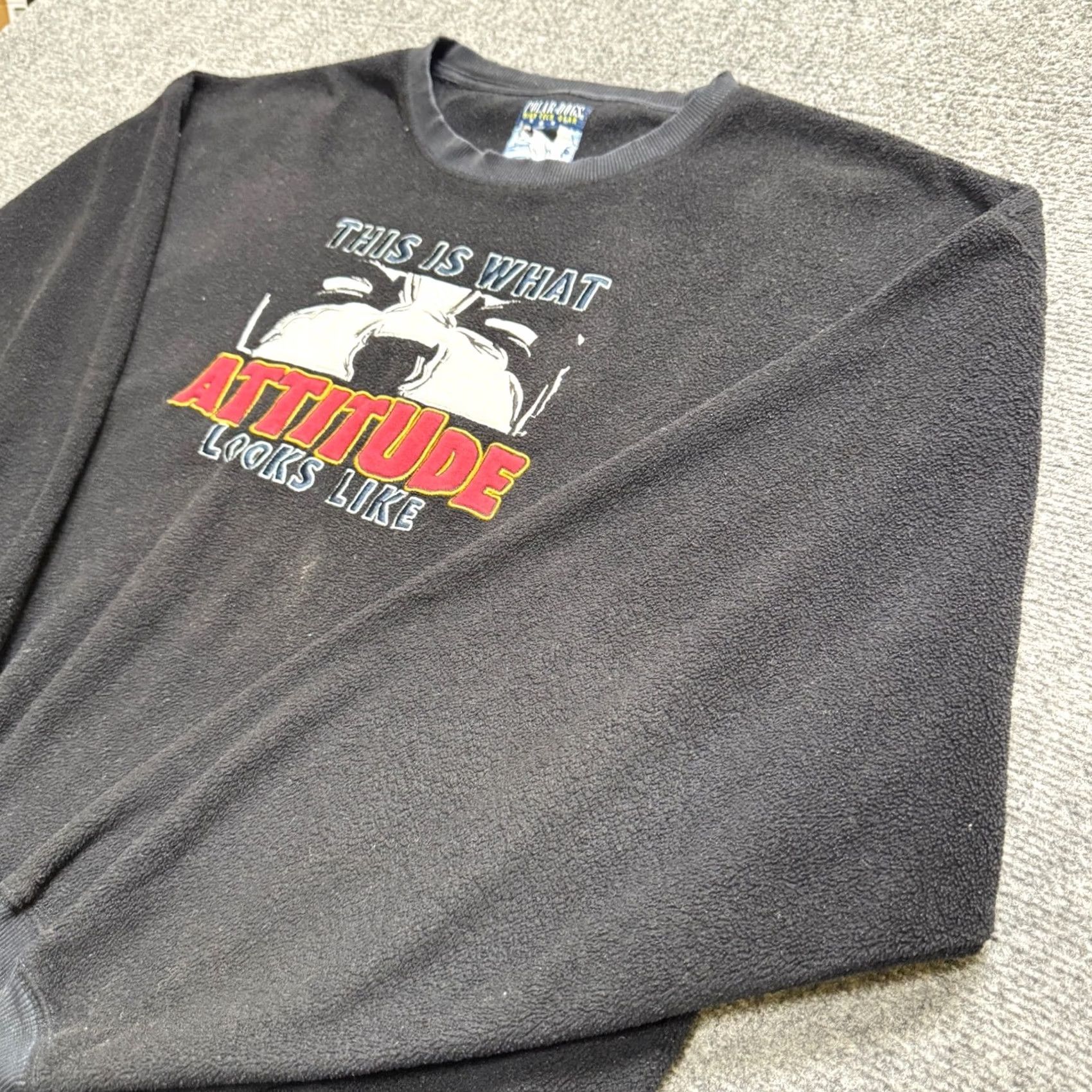 Big Dogs Big Dogs Sweatshirt Men XL This Is What Attitude Looks Like Polar Dogs Fleece Multicolor Pullover Sweatshirt Mens XL Size US XL / EU 56 / 4 - 2 Thumbnail