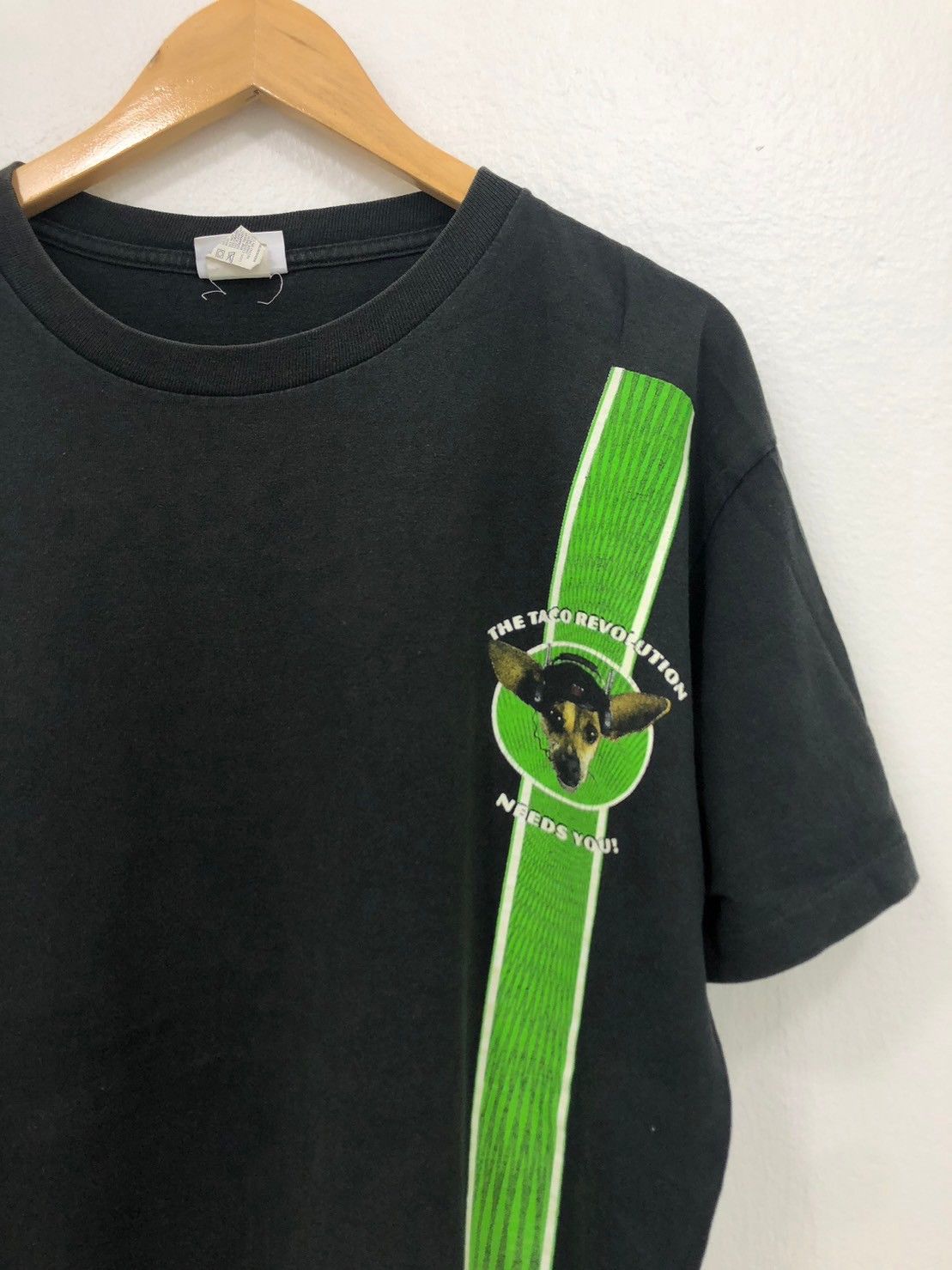 Vintage Vintage 1998's Taco Bell The Taco Revolution Needs You wts01 Size US M / EU 48-50 / 2 - 1 Thumbnail