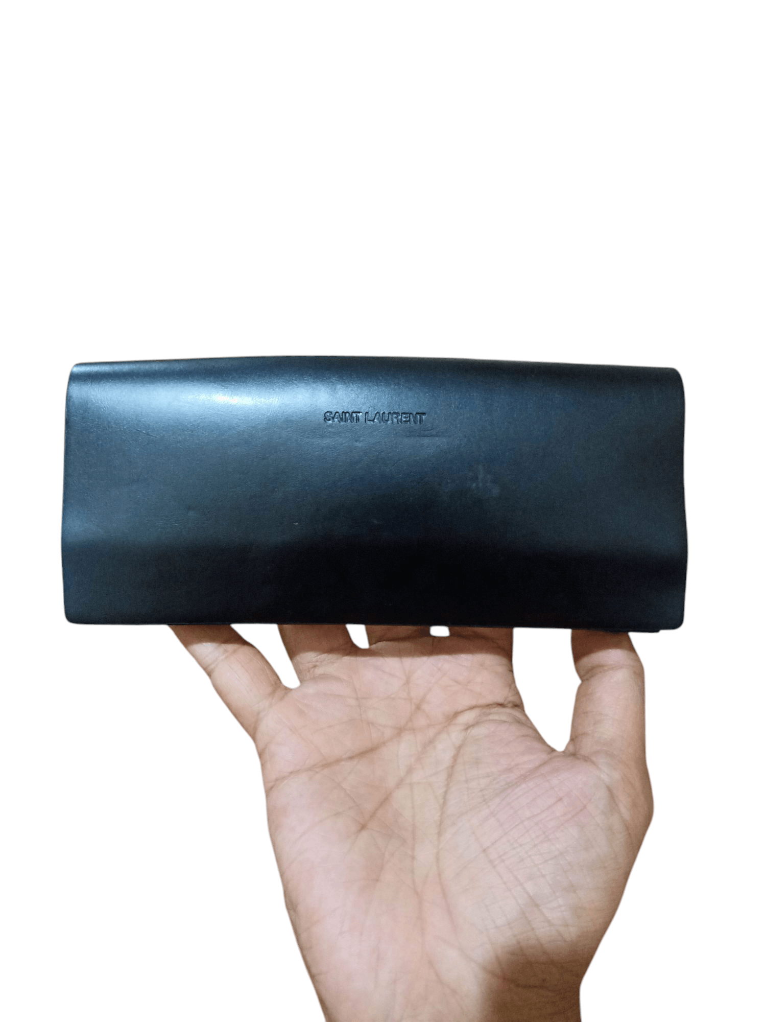 Saint Laurent Paris × Yves Saint Laurent Saint Laurent Leather Sunglasses Case Size ONE SIZE - 1 Thumbnail