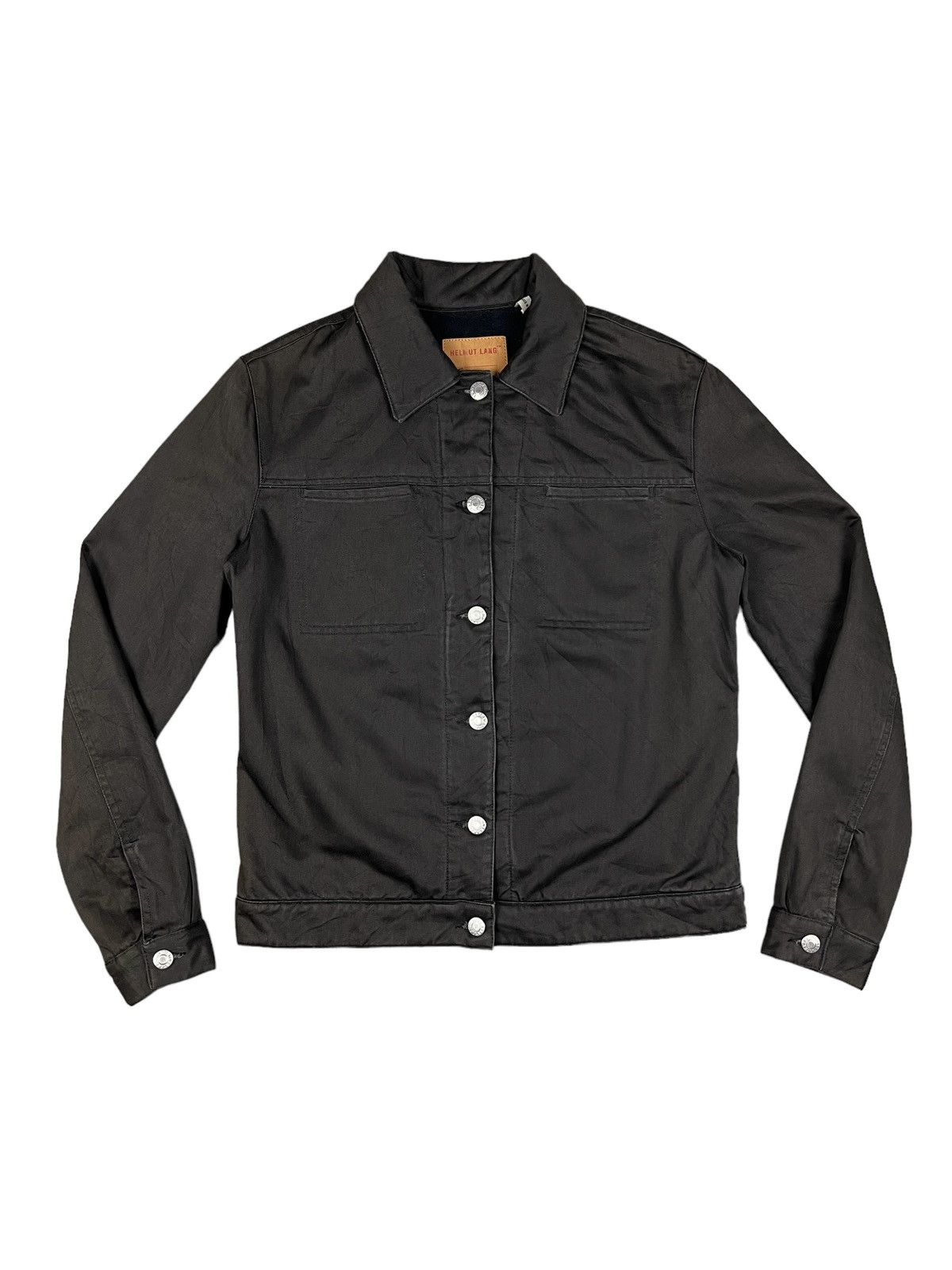 Helmut Lang Archive Vintage 1998 Helmut Lang Lined Trucker Jacket Size S / US 4 / IT 40 - 2 Thumbnail