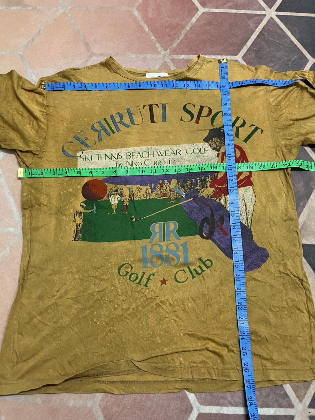 Cerruti 1881 True Vintage Cerutti Sport Made In Italy Tee Size US L / EU 52-54 / 3 - 10 Thumbnail