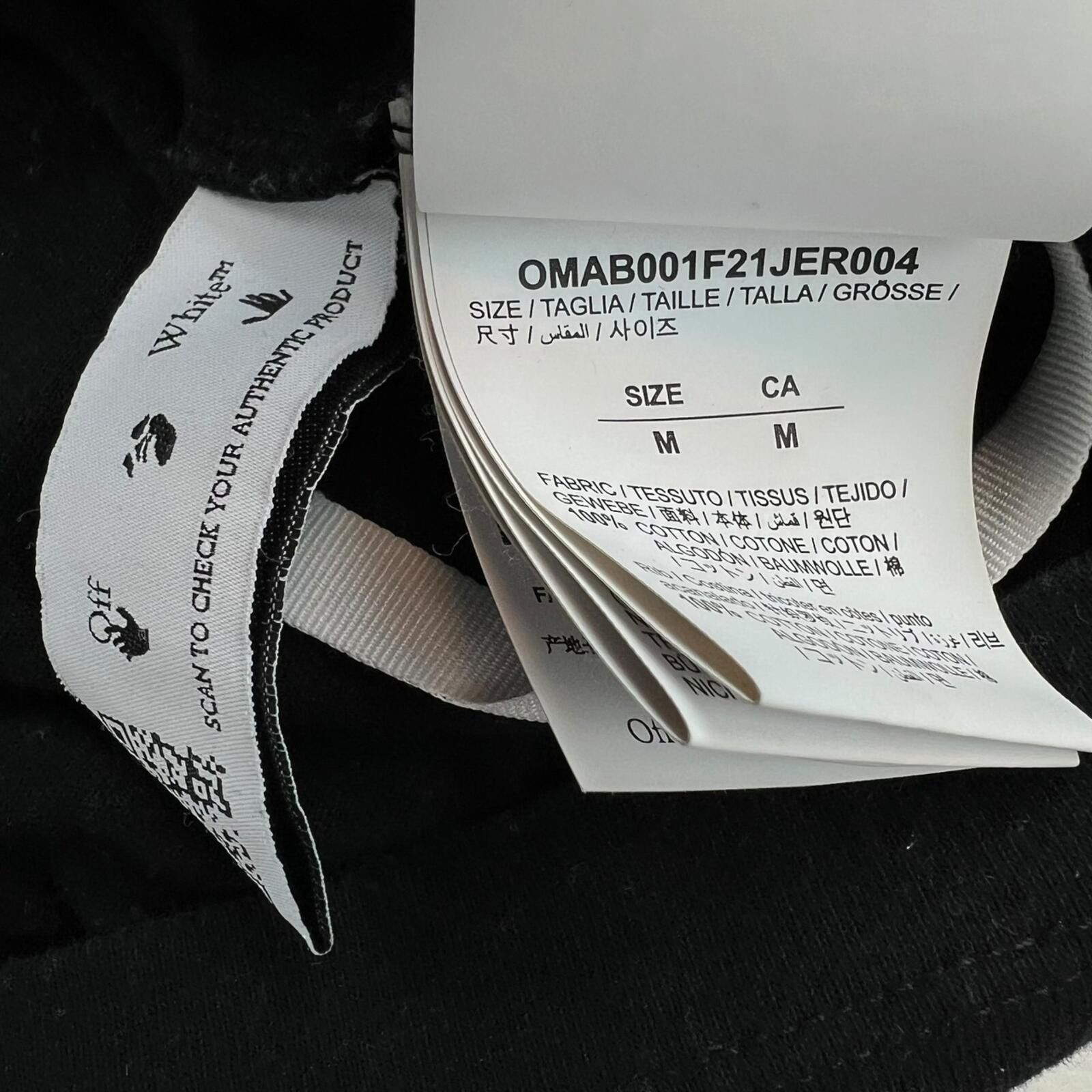 Off-White Off-White Caravaggio Black Long Sleeve Size US M / EU 48-50 / 2 - 7 Thumbnail