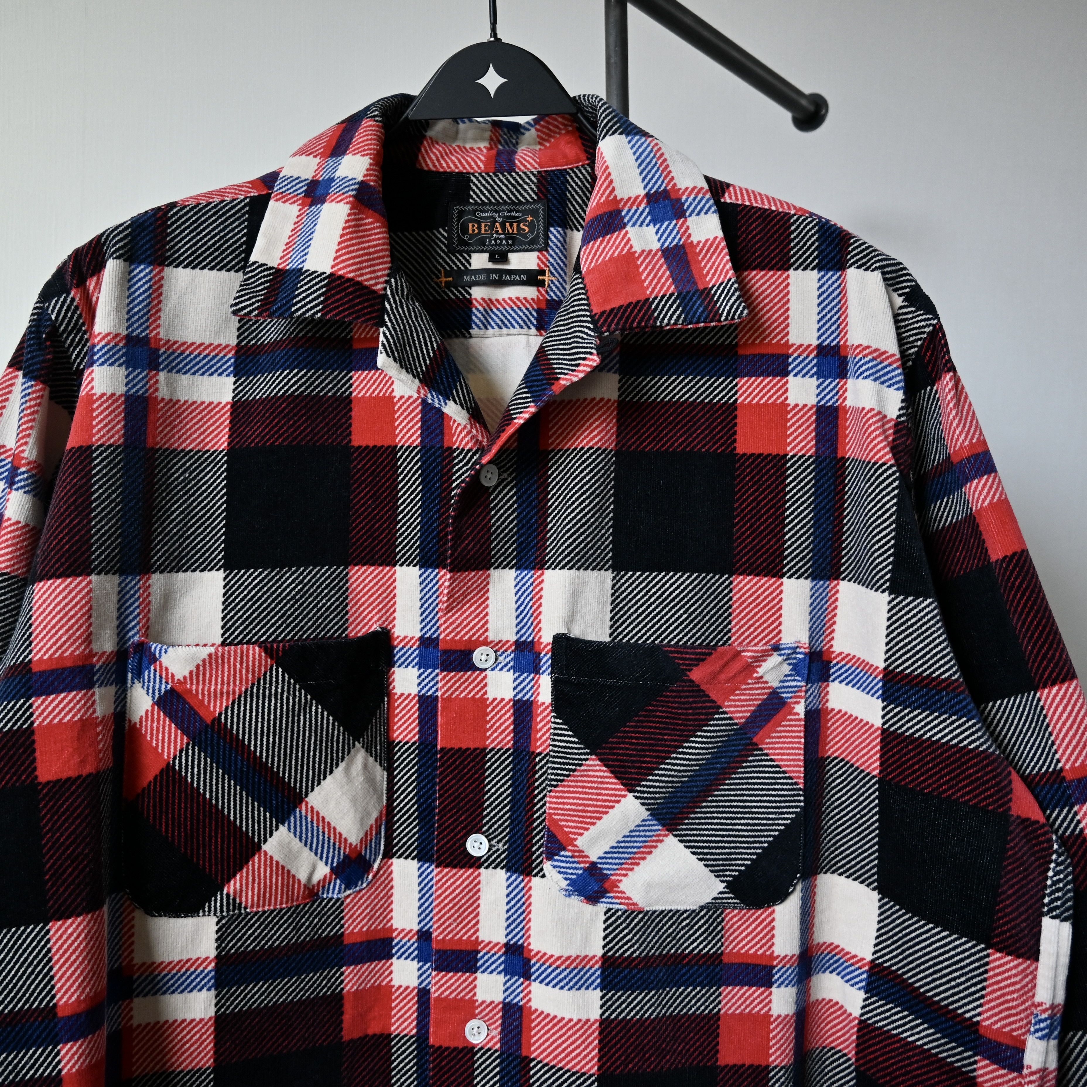 Beams Plus BEAMS Plus midi-heavy corduroy boxy shirt made in Japan Size US L / EU 52-54 / 3 - 7 Thumbnail