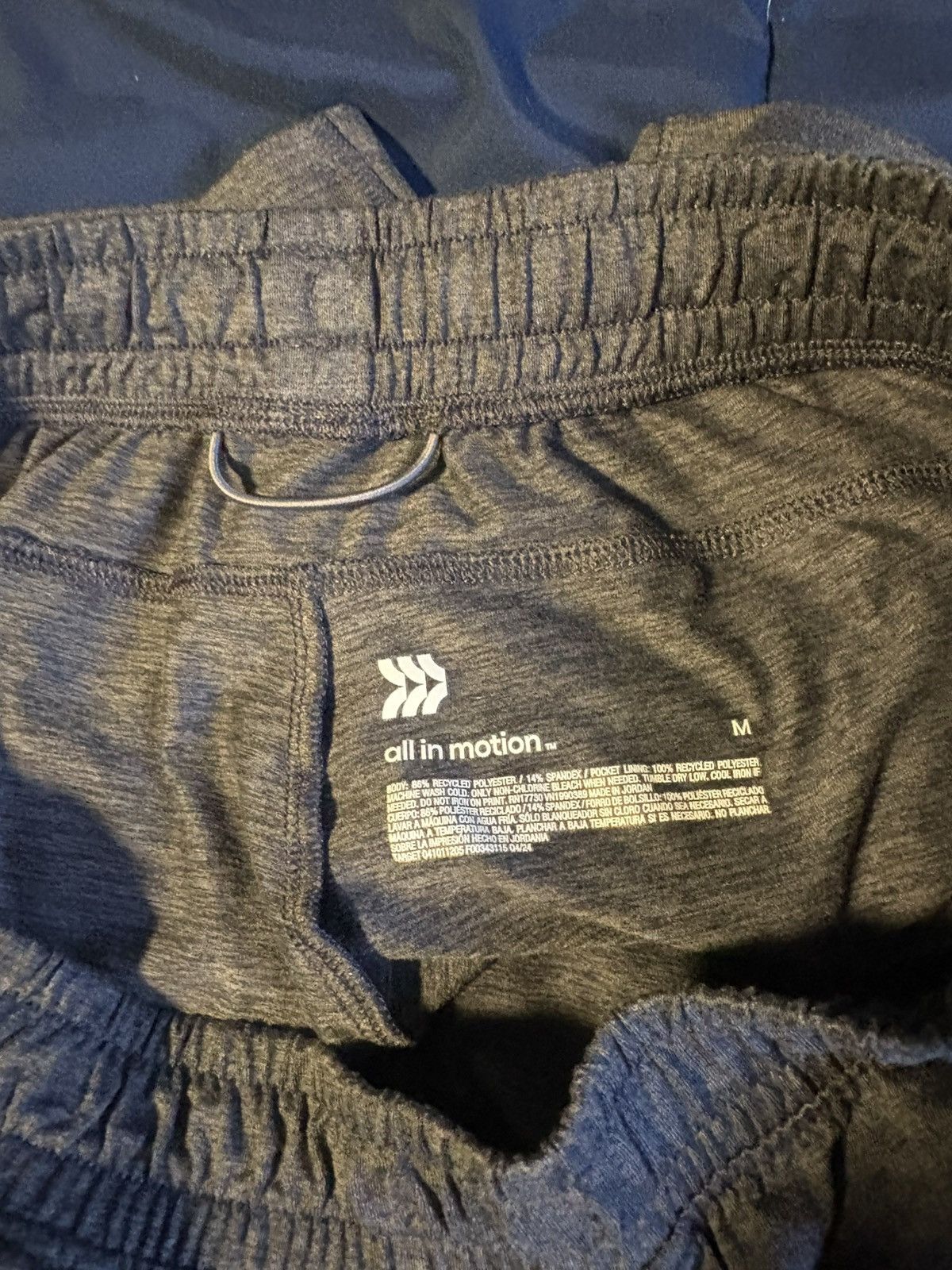 Other All in Motion Gray Athletic Shorts Drawstring, Zipper Pocket Size US 30 / EU 46 - 5 Thumbnail
