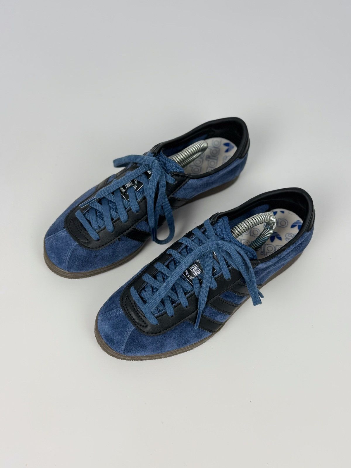 Adidas Adidas Originals London Suede Blue Sneakers IE0825 Size US 4 / IT 34 - 3 Thumbnail