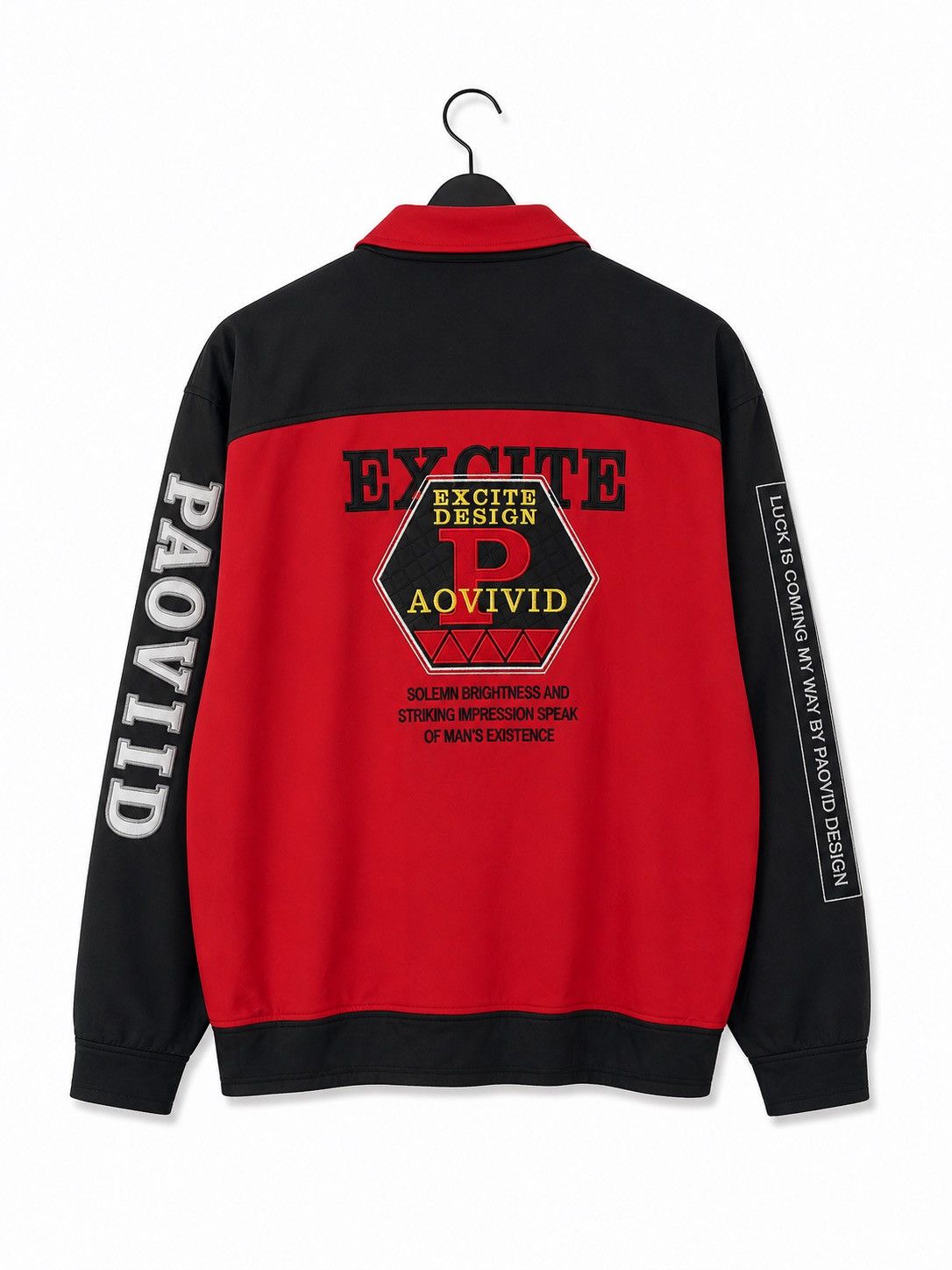 Vintage Vintage Paovivid Excite Design Racing ZipUp Motorsport Style Size US L / EU 52-54 / 3 - 1 Thumbnail