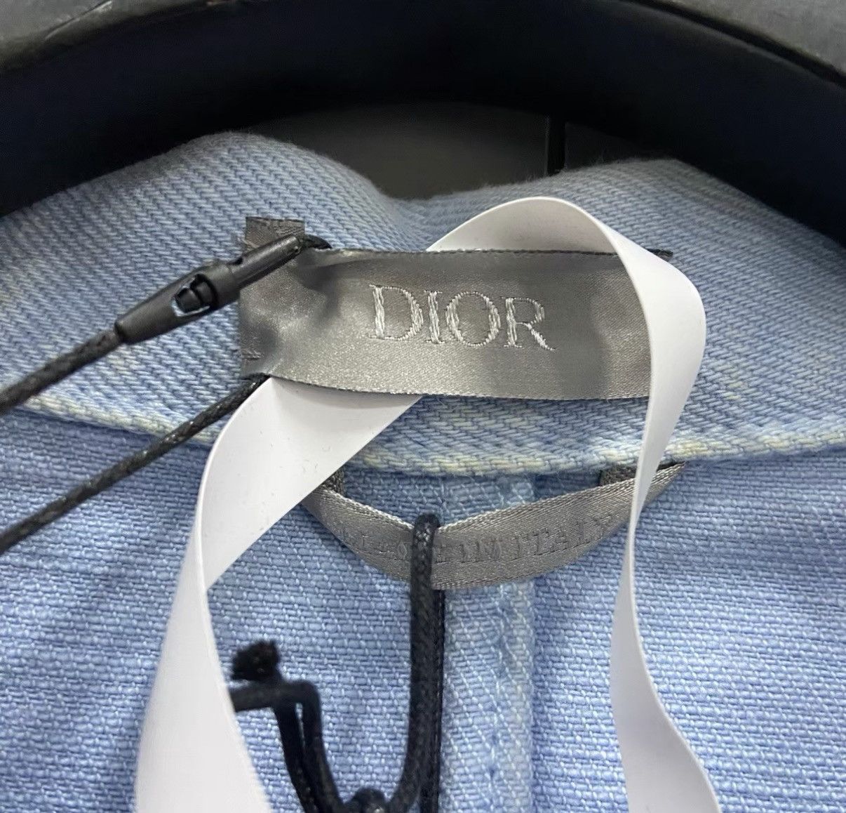 Dior Dior Letter Logo Embroidered Jacket Shirt J41 Size US L / EU 52-54 / 3 - 3 Thumbnail