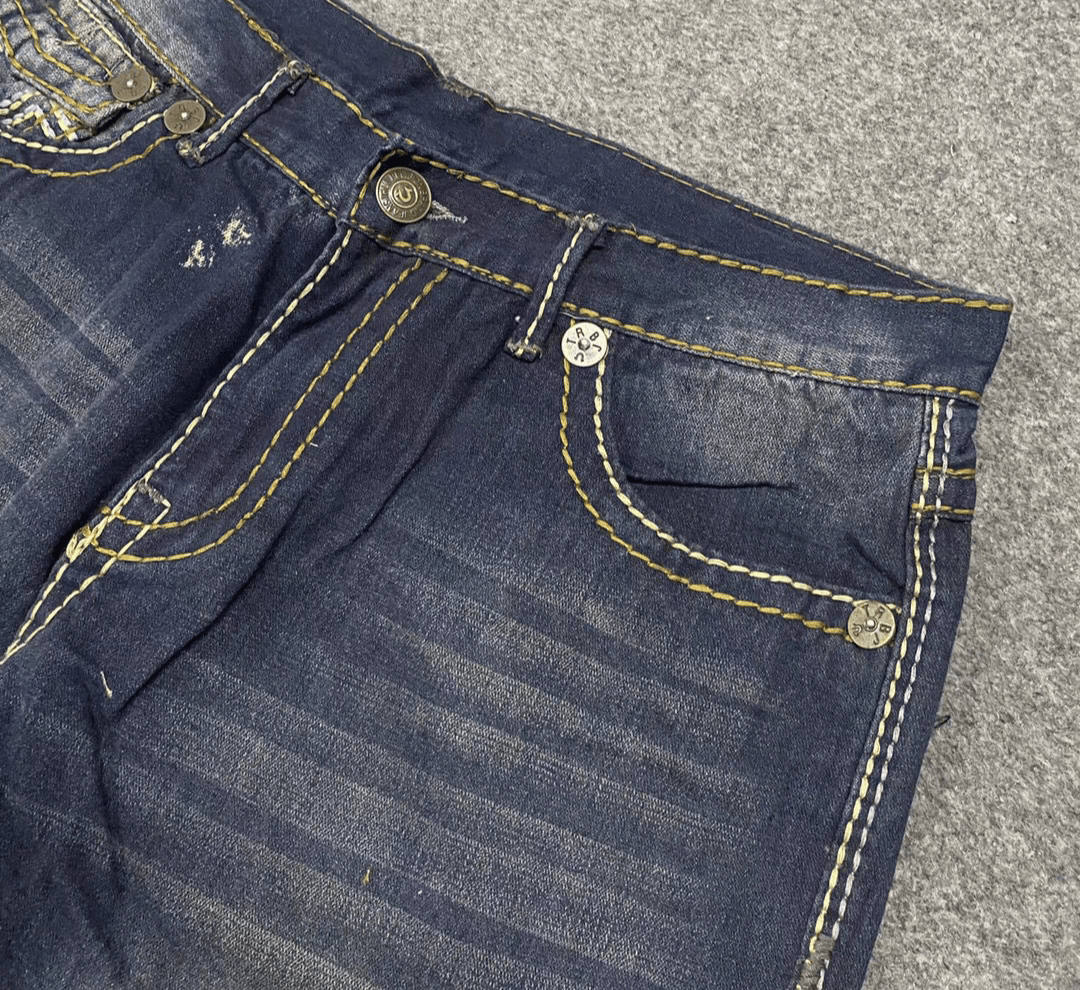 True Religion True religion old denim jorts Size US 38 / EU 54 - 6 Thumbnail