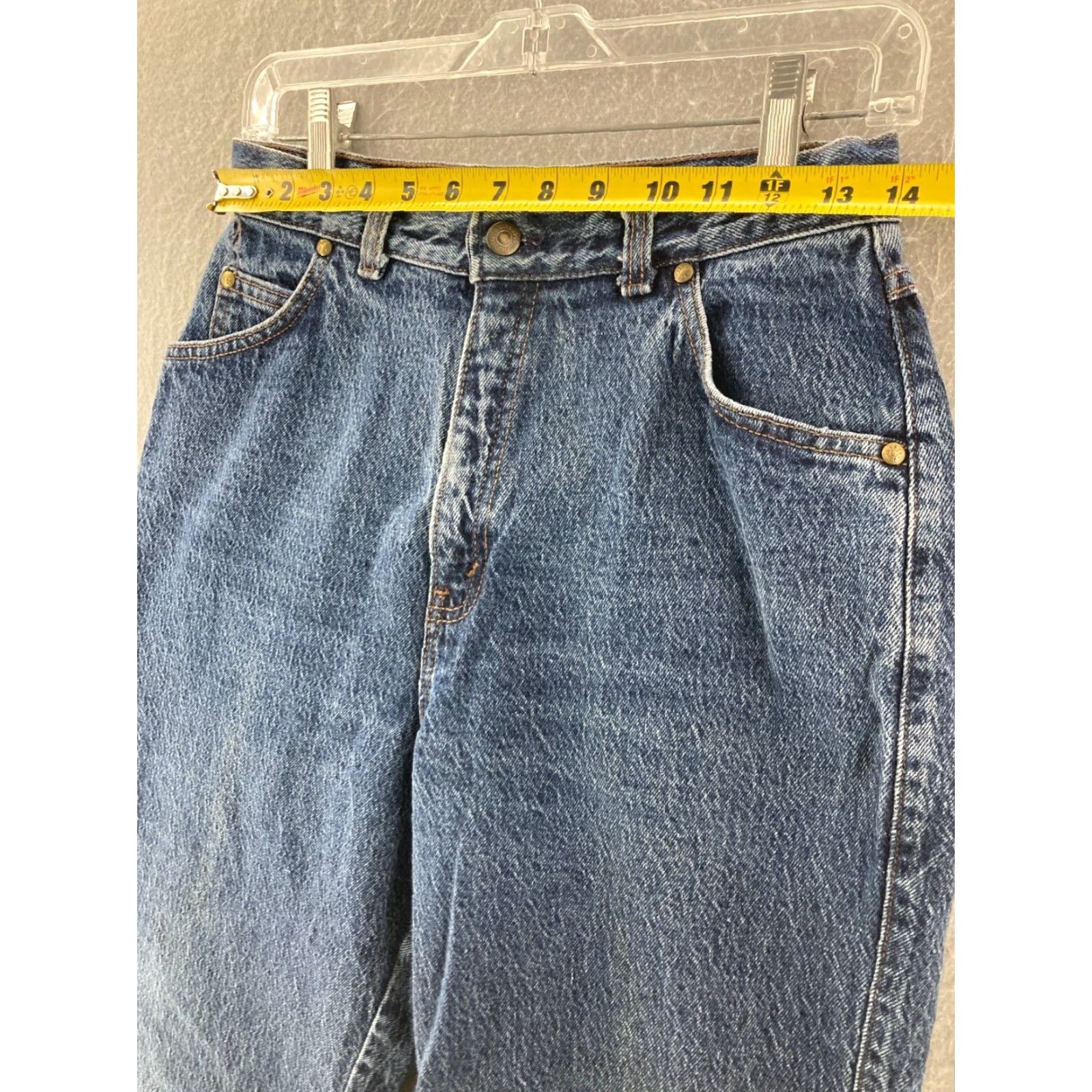 Levi's VINTAGE Levi's Jeans Women 12 USA Made High Rise Mom Denim Blue 90s Womens Jeans Size 34" / US 12 / IT 48 - 2 Thumbnail