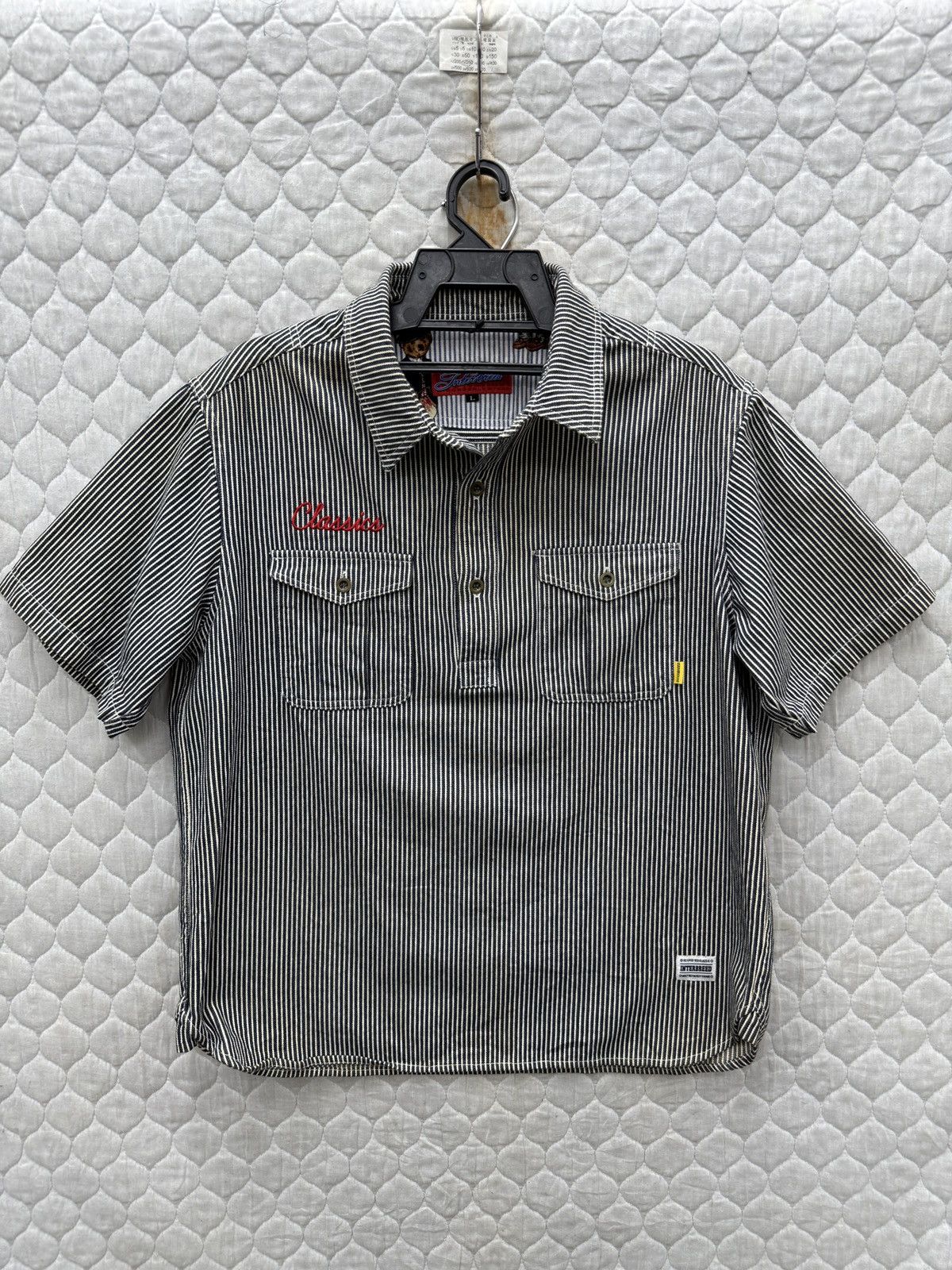 Japanese Brand 🔥🔥🔥ARCHIVE INTERBREED HICKORY SHIRTS PULLOVER Size US M / EU 48-50 / 2 - 1 Thumbnail