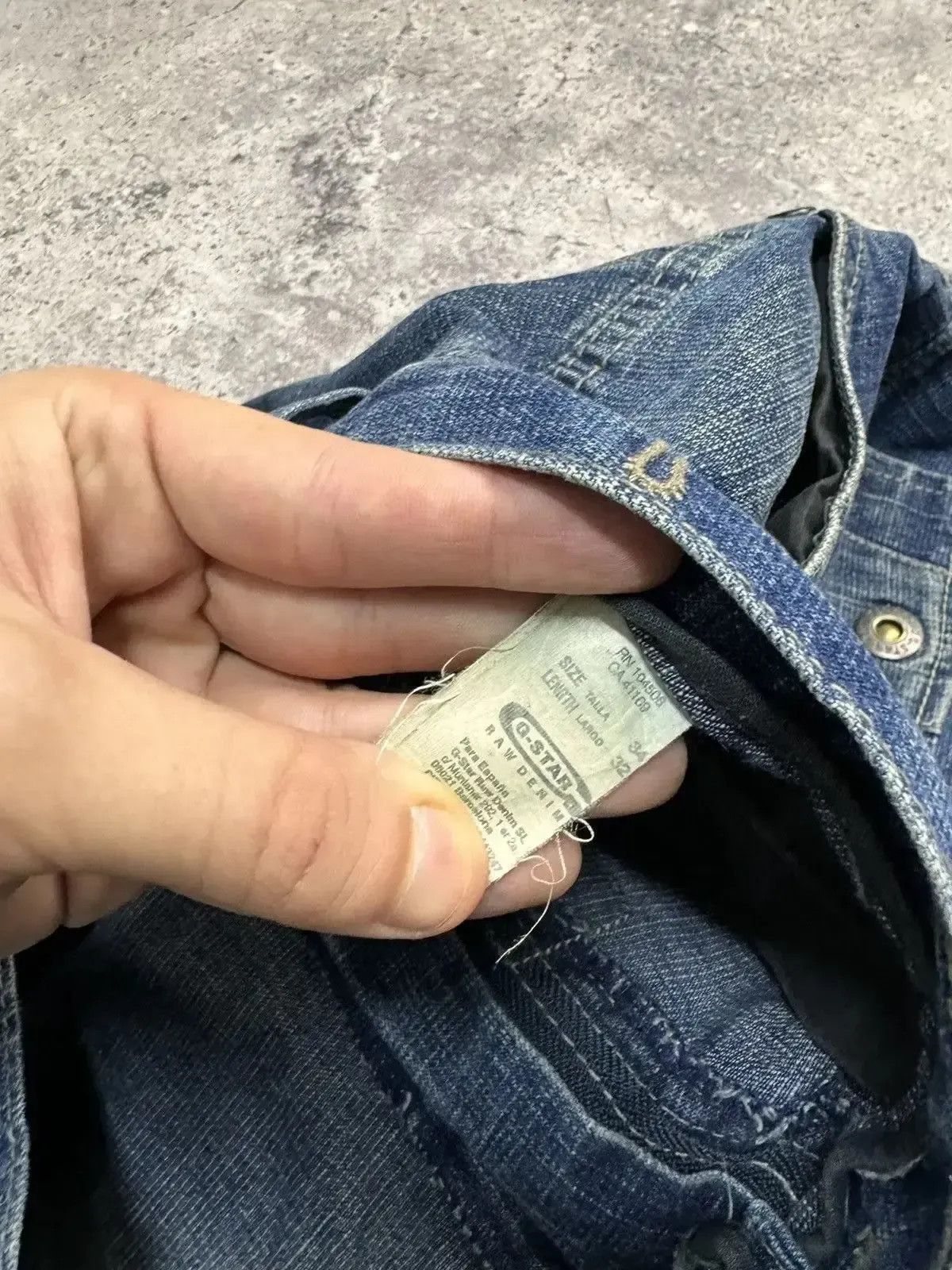 Vintage Junya Watanabe Style G Star raw Bondage Cargo Pans Size US 34 / EU 50 - 2 Thumbnail