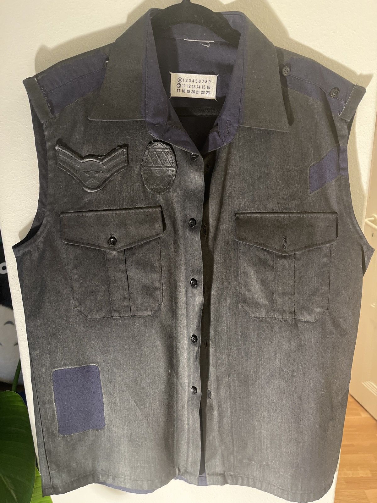 Maison Margiela Margiela police officer vest SS03 artisinal Size US L / EU 52-54 / 3 - 7 Thumbnail