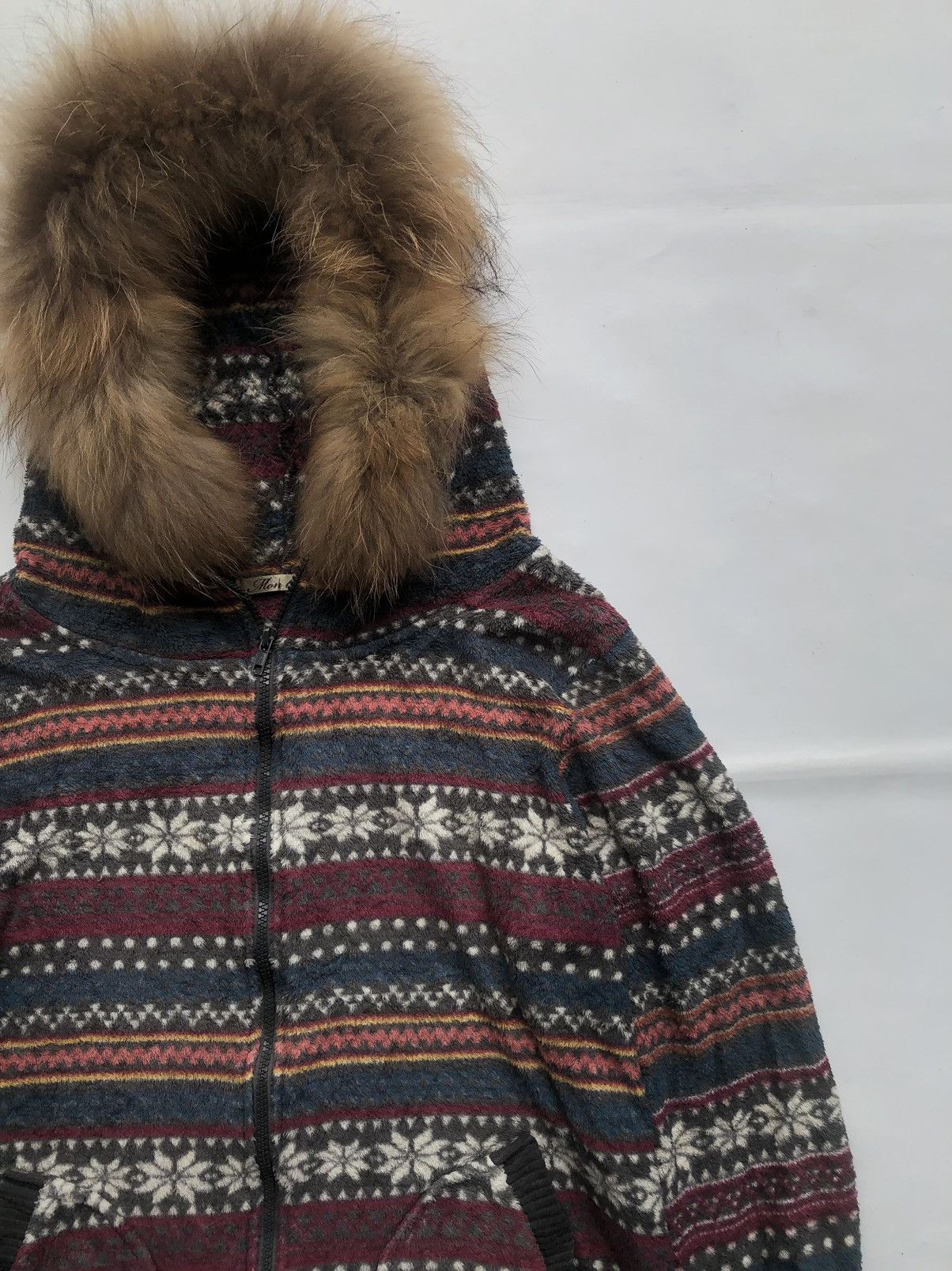 If Six Was Nine Japanese Gothic Faux Fur Hoodie Zipper Ifsixwasnine Style Size US L / EU 52-54 / 3 - 4 Thumbnail