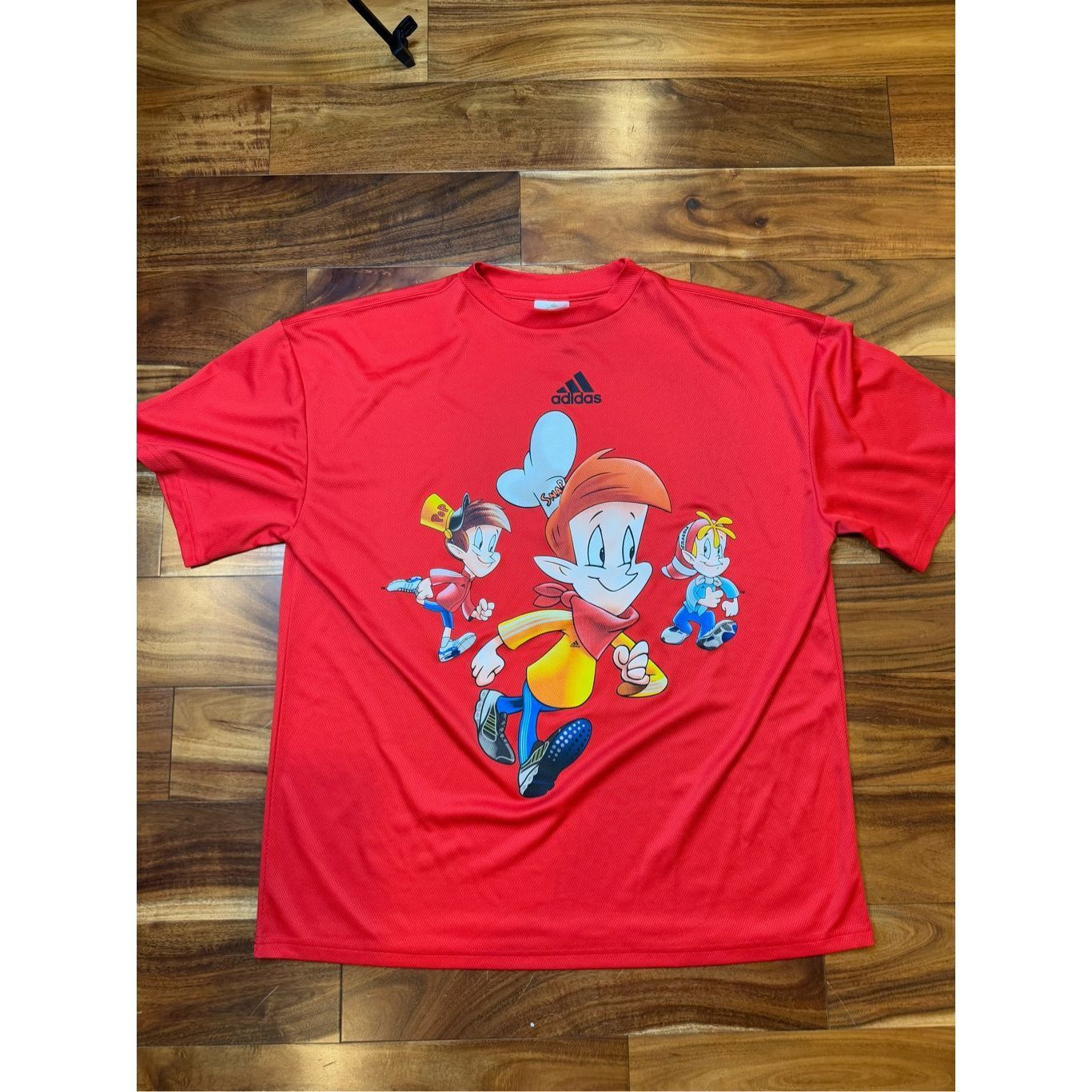 Adidas MENS XL Vintage ADIDAS Rice Crispy Cereal Snap Crackle Pop S Size US XL / EU 56 / 4 - 1 Thumbnail