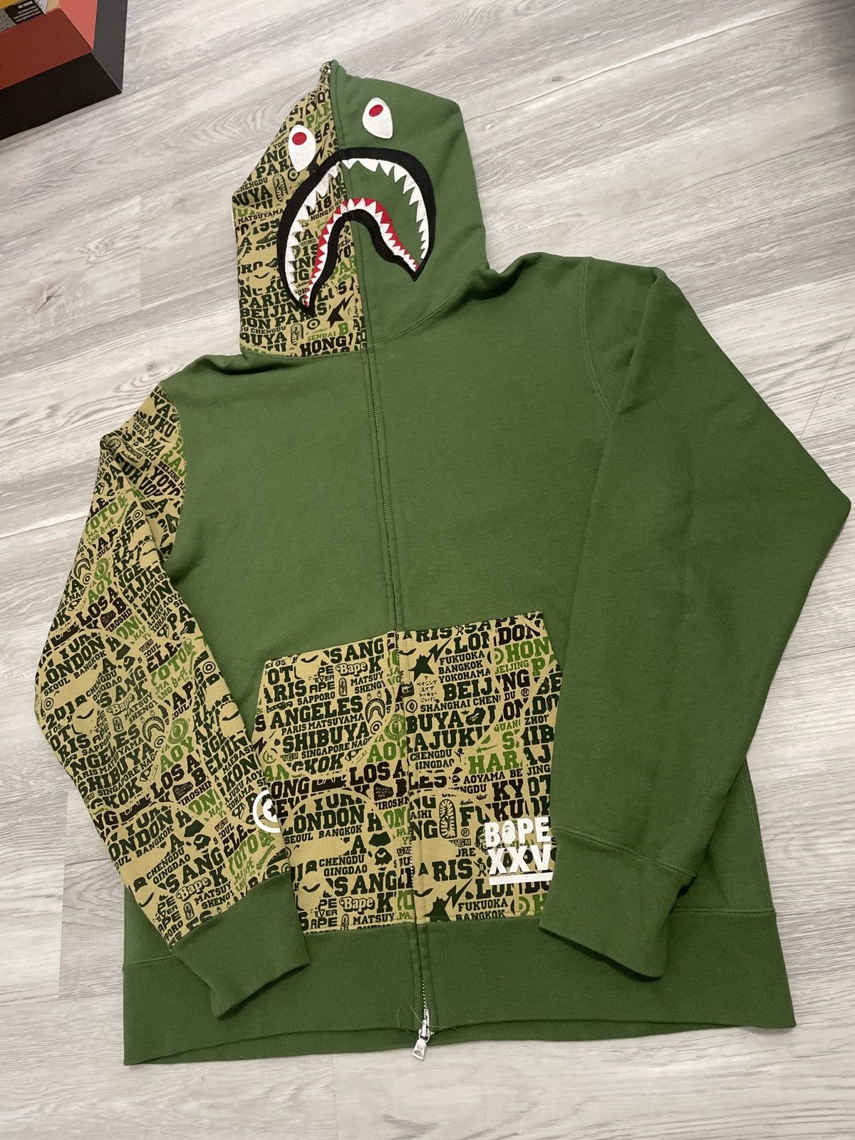 Bape 25th anniversary hoodie sale