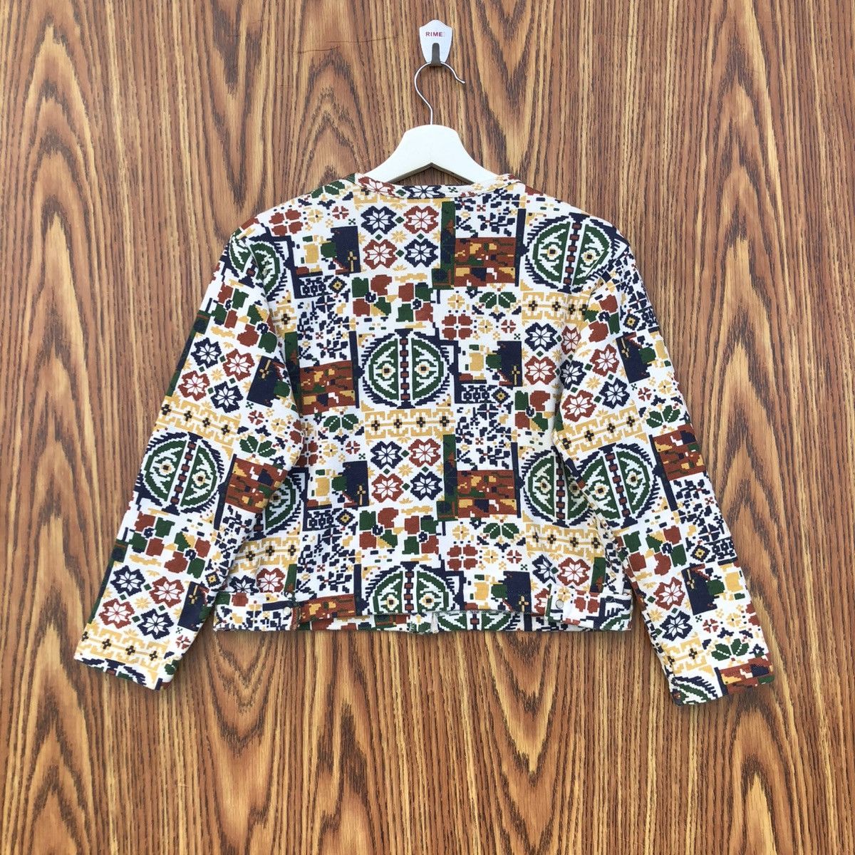 Vintage Vintage Cardigan Button up Design Like Agnes B Jacket Size S / US 4 / IT 40 - 6 Thumbnail