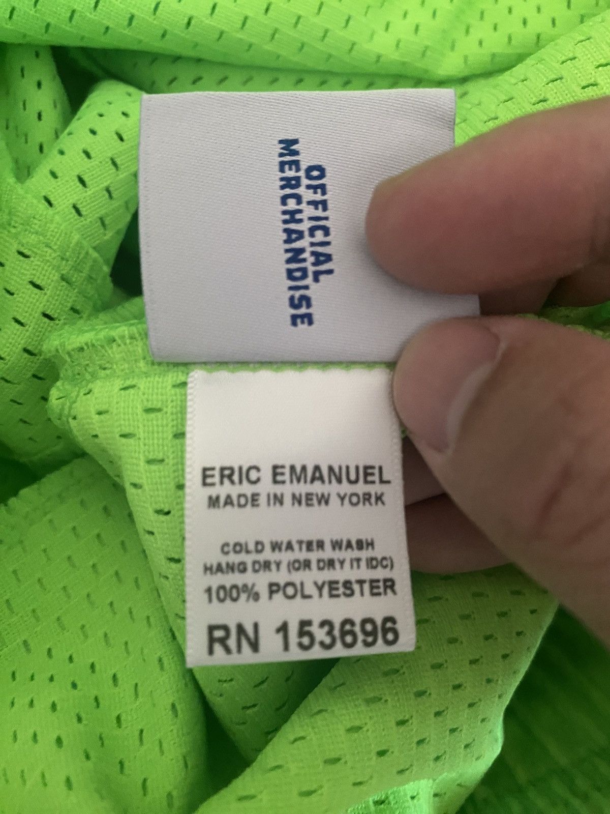 Eric Emanuel Size L/Large - Eric Emanuel Short New York Sunshine Green Size US 33 - 4 Thumbnail