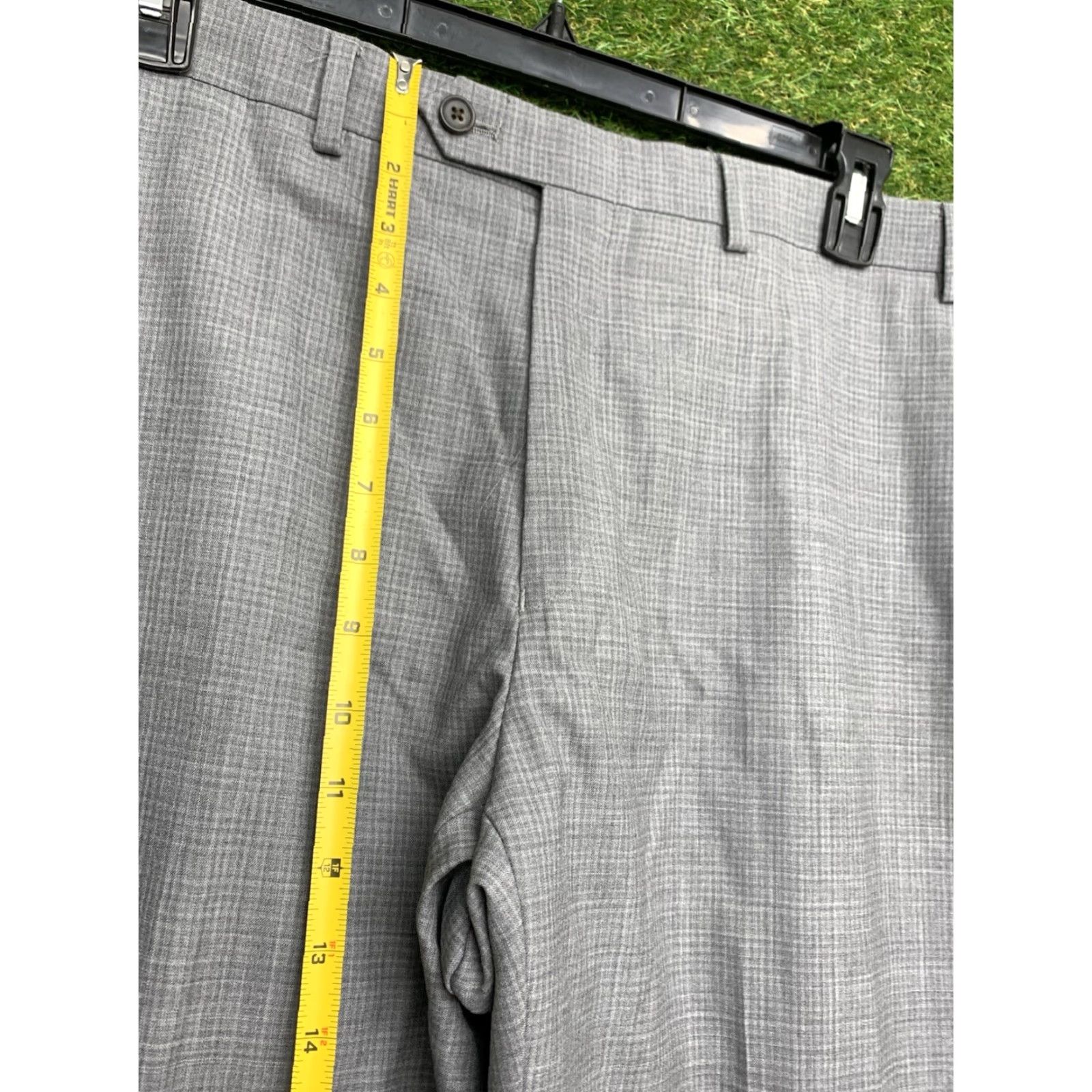 Ralph Lauren Lauren Ralph Lauren Pants Mens 38x30 Total Comfort 100% Wool Gray Pleated Preppy Size US 38 / EU 54 - 3 Thumbnail