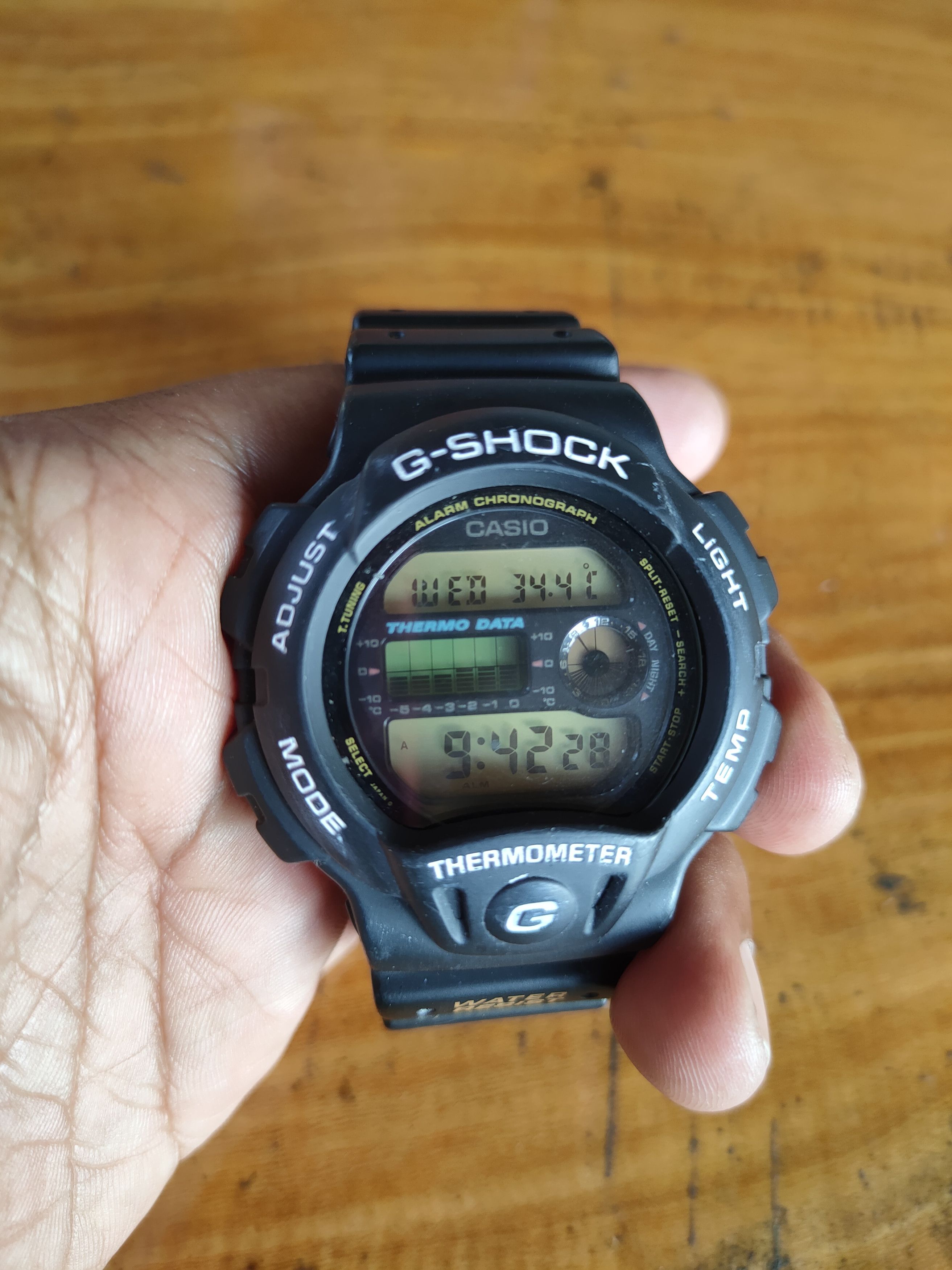 Casio Vintage Watch DW 6100 Gshock vintage Japan watch rare dumohDL Grailed