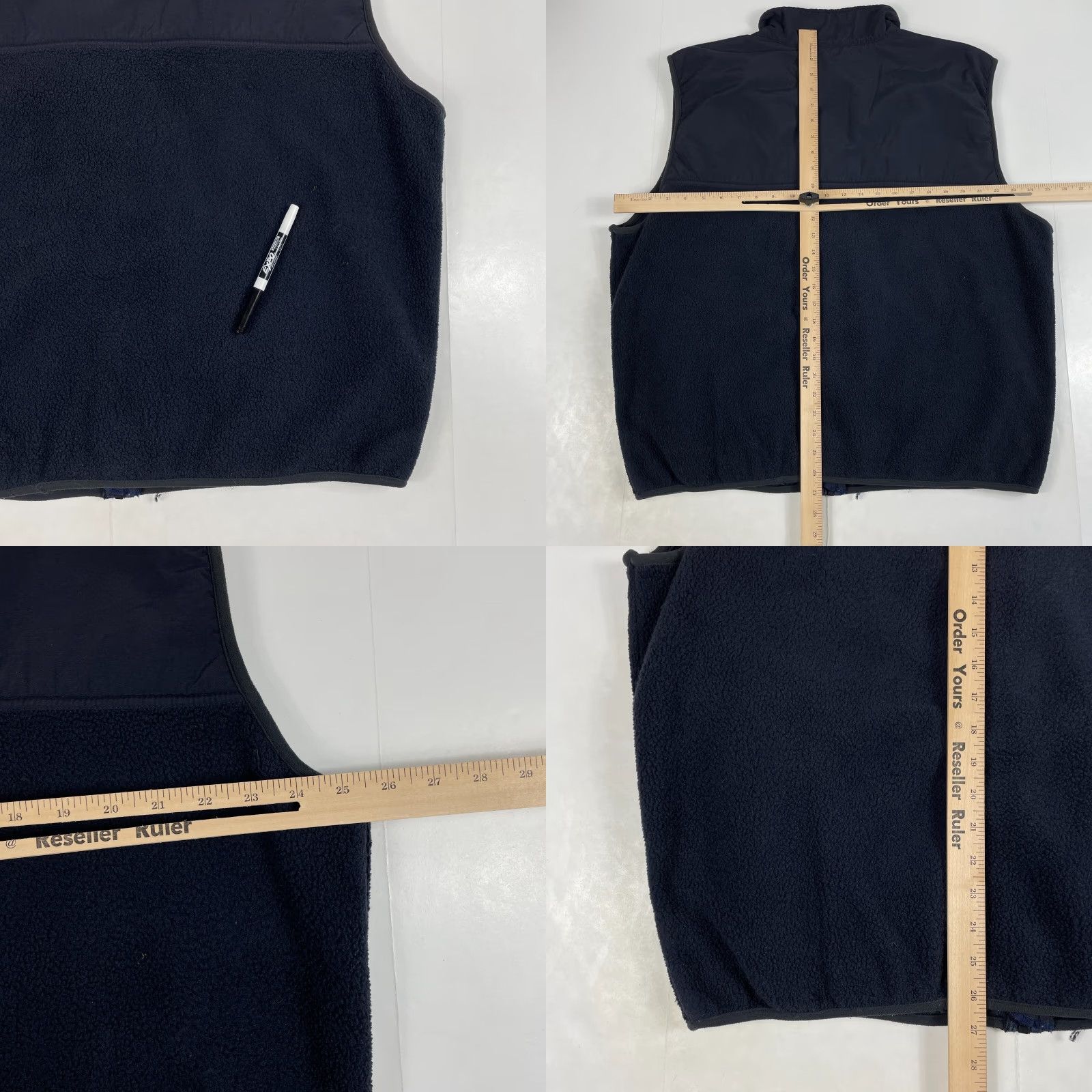 Abercrombie & Fitch VINTAGE Abercrombie & Fitch Vest Men XL Blue Deep Pile Fleece Full Zip Outdoor, Ski, Hiking, Winter, Fall, Spring Sportswear Mens Size US XL / EU 56 / 4 - 8 Thumbnail