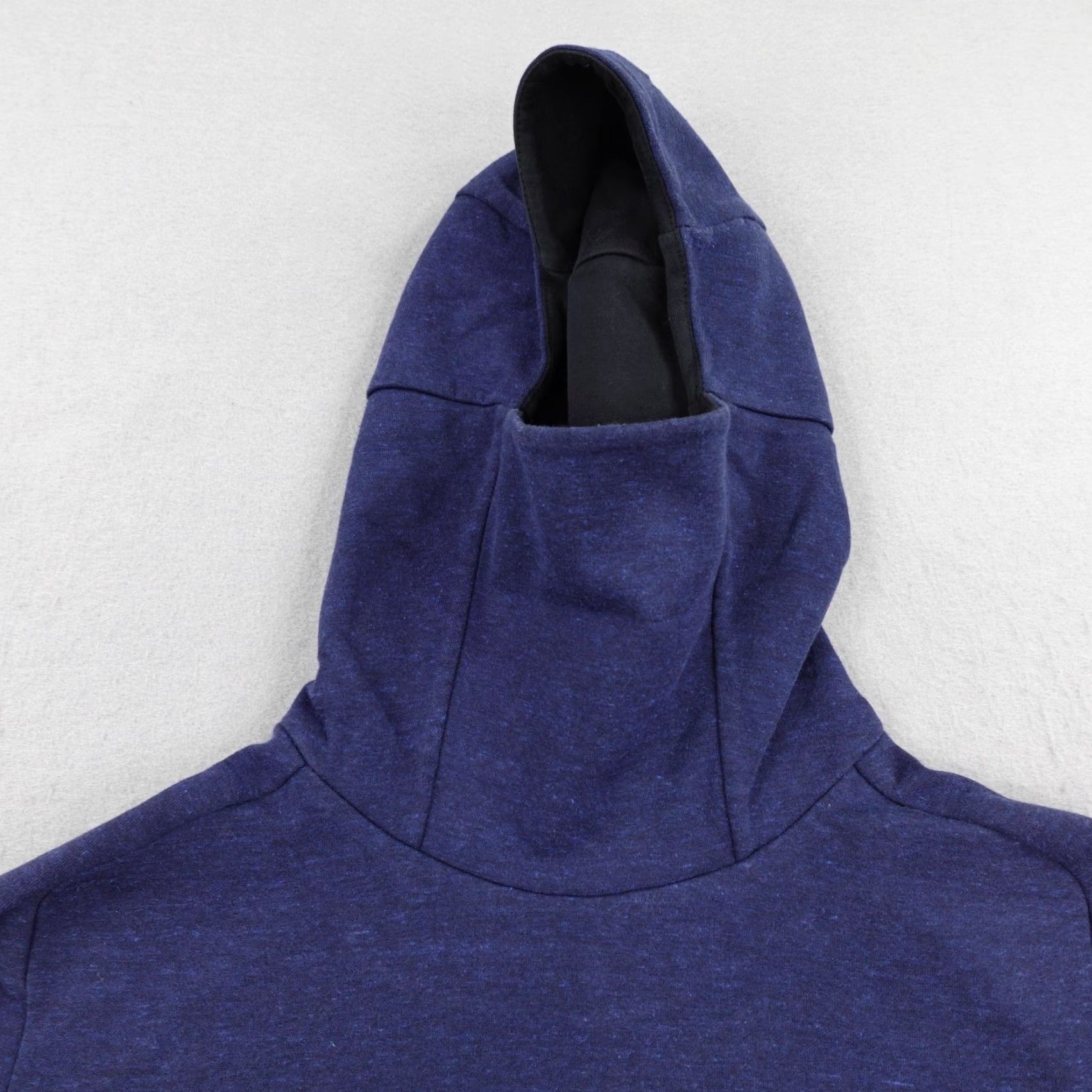Nike Nike Hoodie Mens Large Blue Tech Fleece Funnel Neck Pullover Sweatshirt Athletic Size US L / EU 52-54 / 3 - 2 Thumbnail