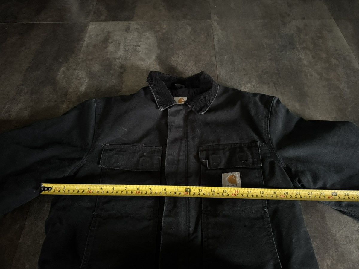 Carhartt 38 Med Carhartt Black Chore Jacket Arctic Detroit C03 BLK Size US M / EU 48-50 / 2 - 12 Thumbnail