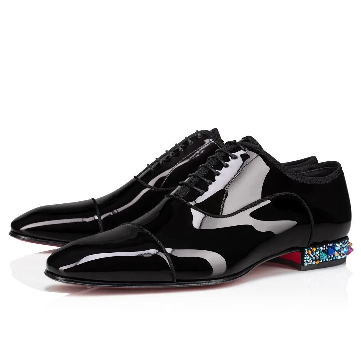 Christian Louboutin o1s1wg110625 Shoes in Black Size US 13 / EU 46 - 2 Thumbnail
