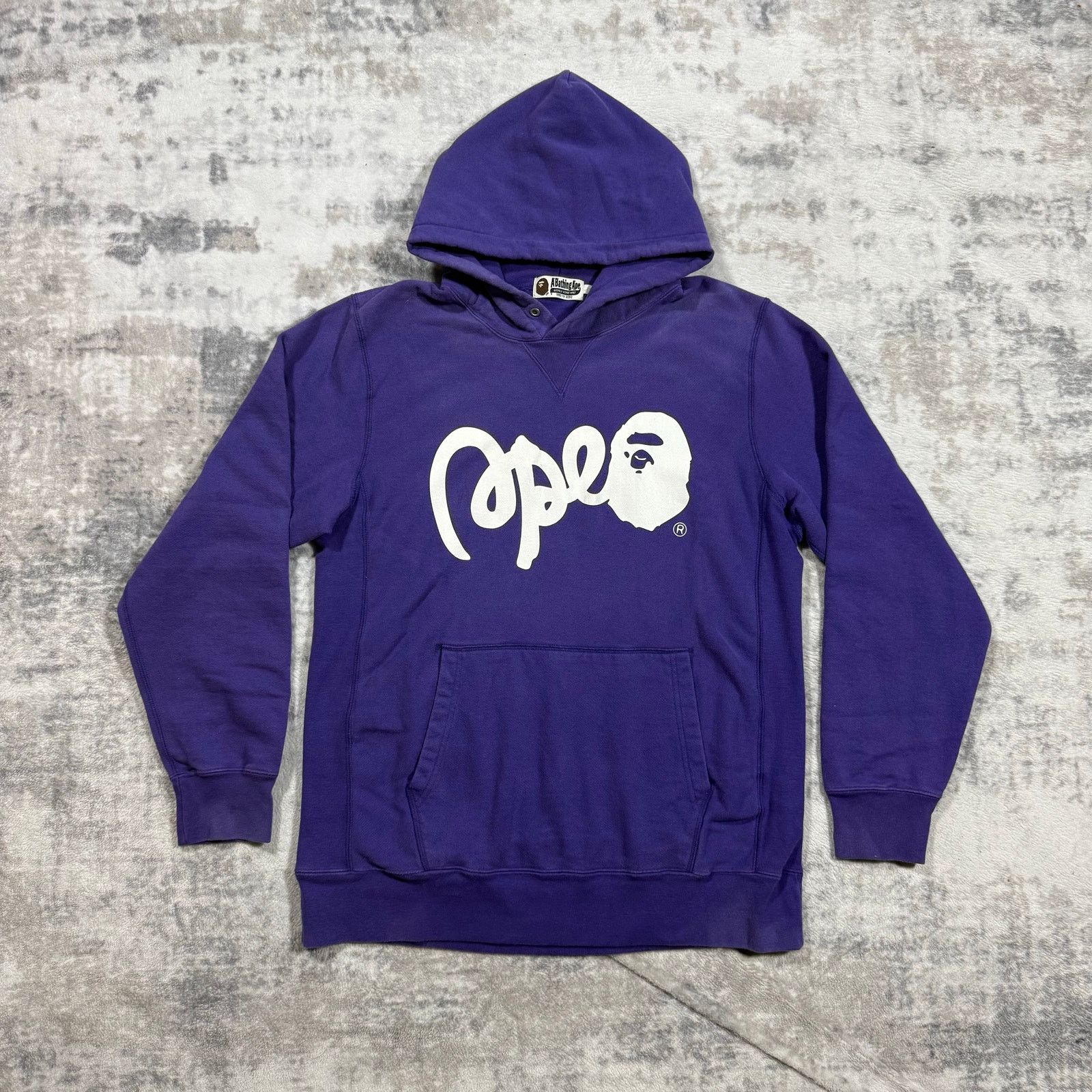 Bape × Nigo Authentic Bape 2000’s Graffiti Logo Hoodie XL Size US XL / EU 56 / 4 - 1 Thumbnail