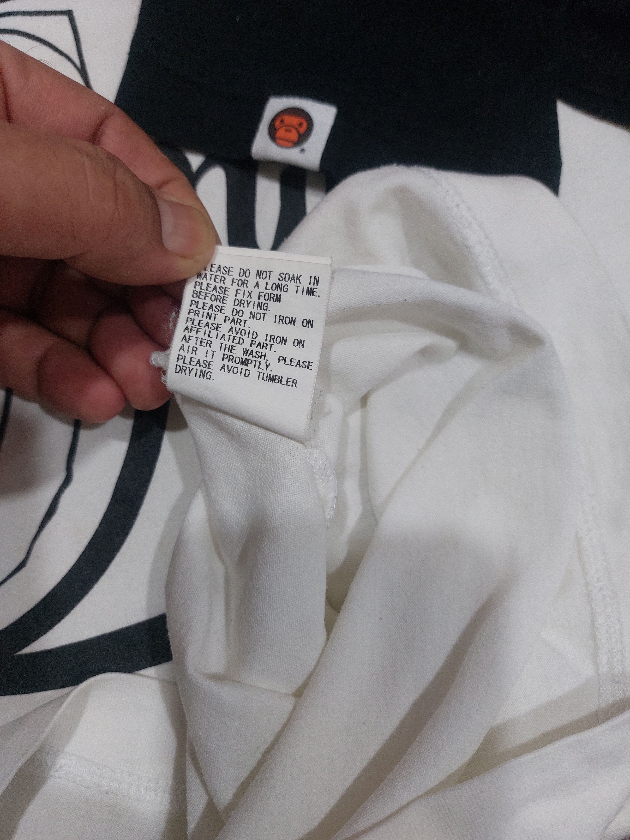 Bape CUSTOM COLLAR A BATHING APE BABY MILO 3Q TEE Size M / US 6-8 / IT 42-44 - 10 Thumbnail