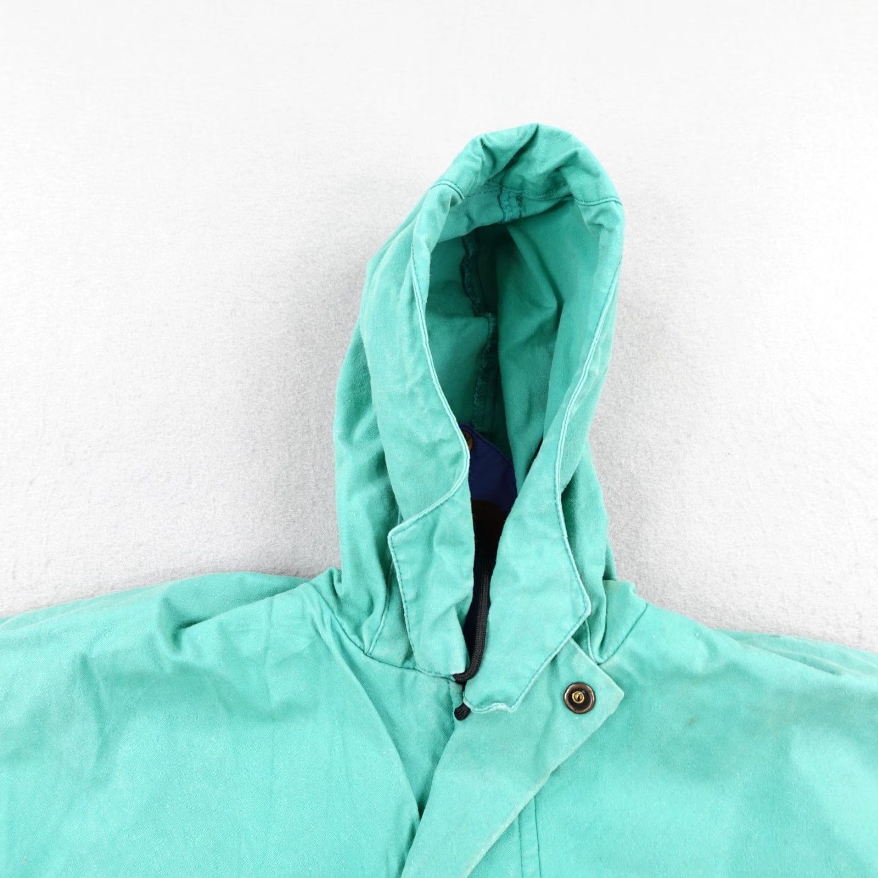 Altea VINTAGE Outback Trading Coat Mens S Green Parka Canvas Water Resistant Hooded Full Zip Casual Outdoor 90s Mens Size US S / EU 44-46 / 1 - 2 Thumbnail