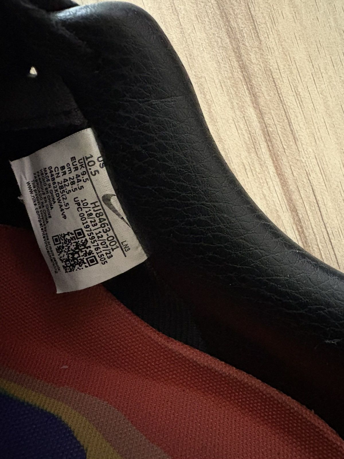 Cactus Plant Flea Market × Nike Nike Air Force 1 Low CPFM Black Size US 10.5 / EU 43-44 - 7 Thumbnail
