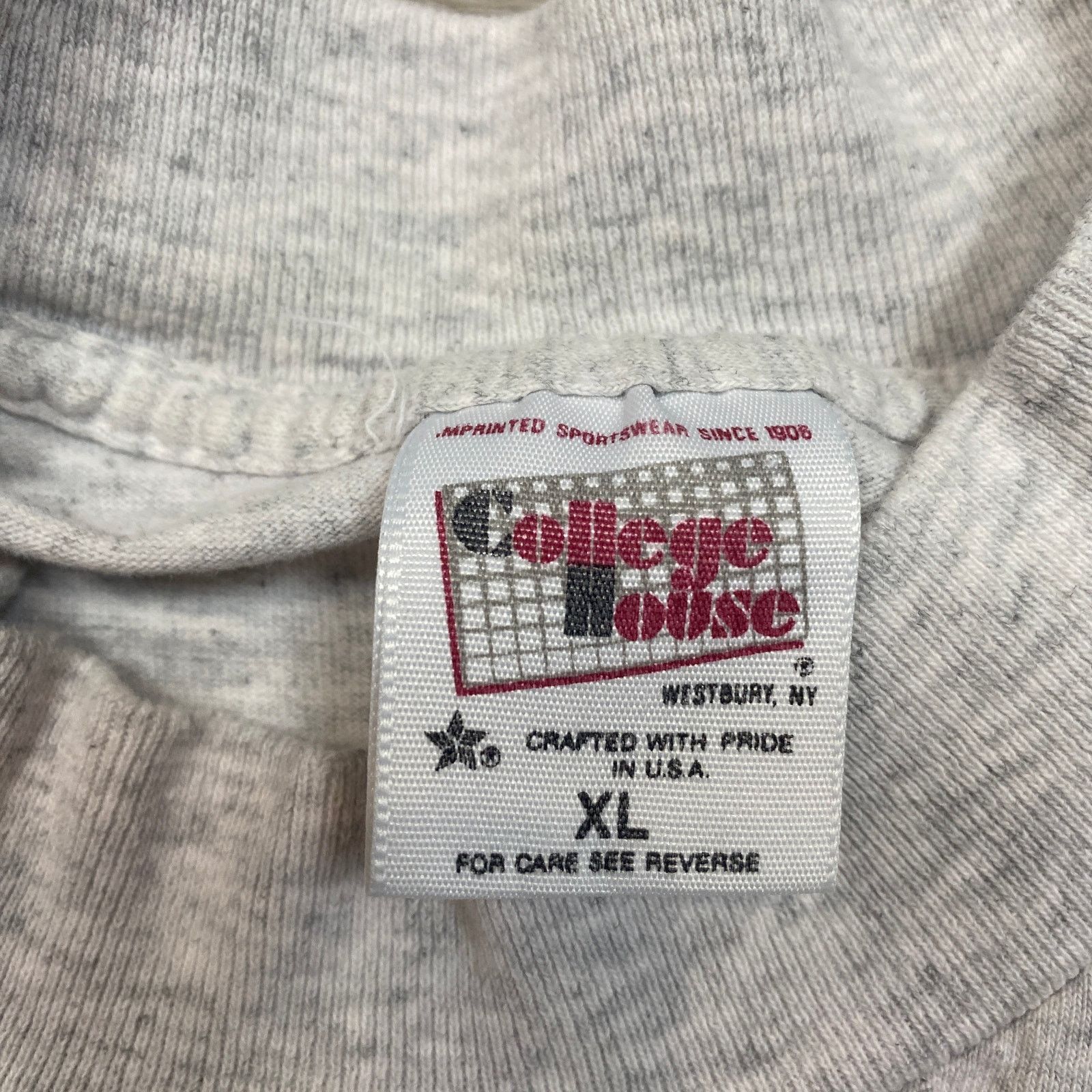 Vintage Vintage Allegheny College Mock Neck Single Stitch Shirt XL Size US XL / EU 56 / 4 - 6 Thumbnail