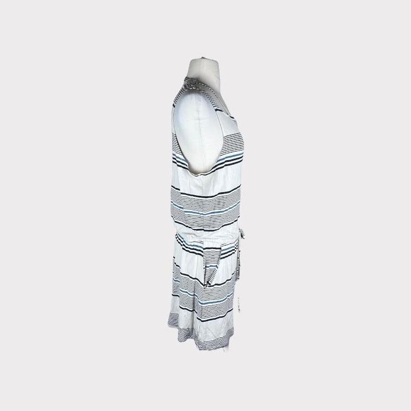 Chaser Brand Chaser | Striped Causal Drawstring Mini Dress | Medium NWT Size M / US 6-8 / IT 42-44 - 4 Thumbnail