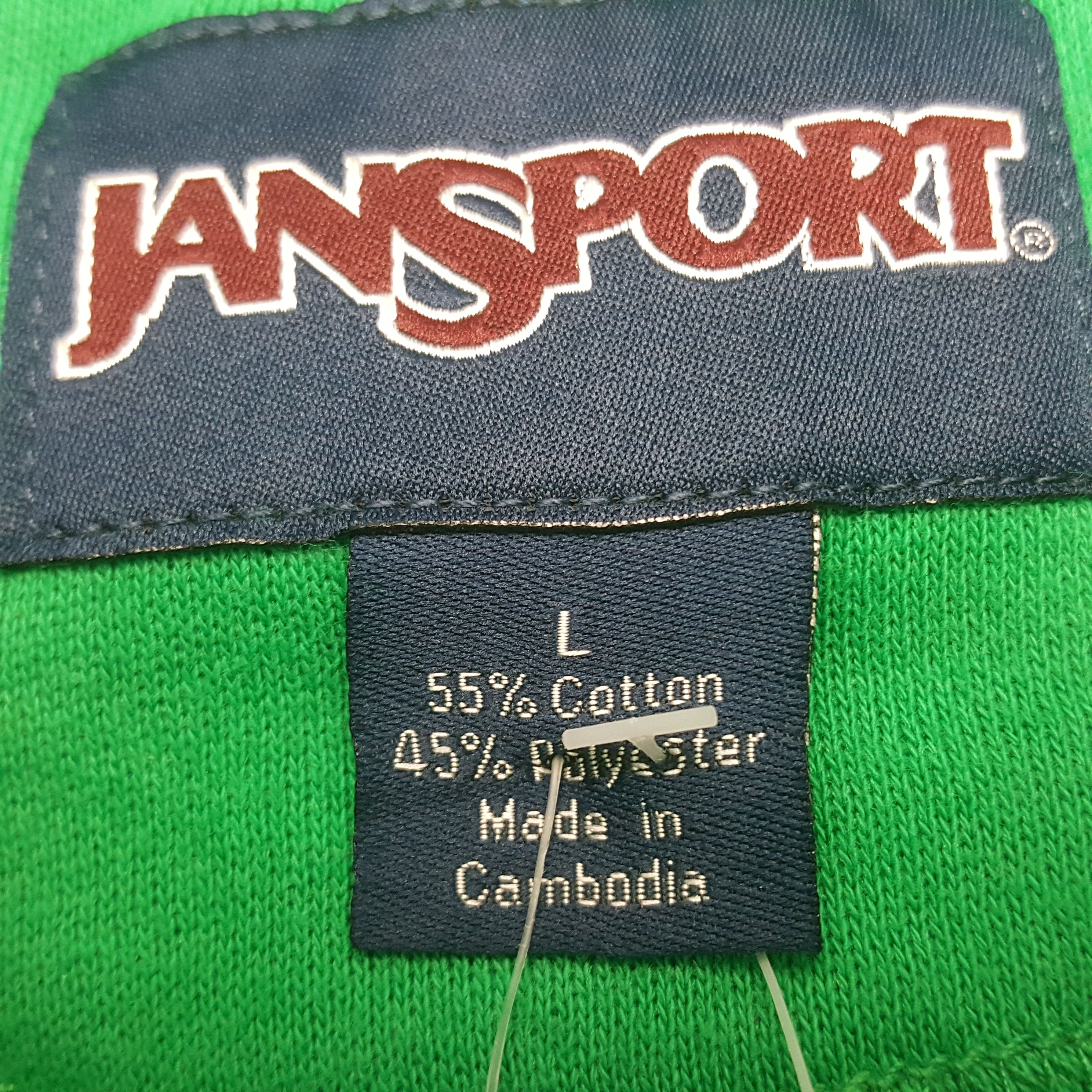 Jansport × Vintage Vintage Notre Lame Zipper Jacket With Hoodies Size US L / EU 52-54 / 3 - 5 Thumbnail
