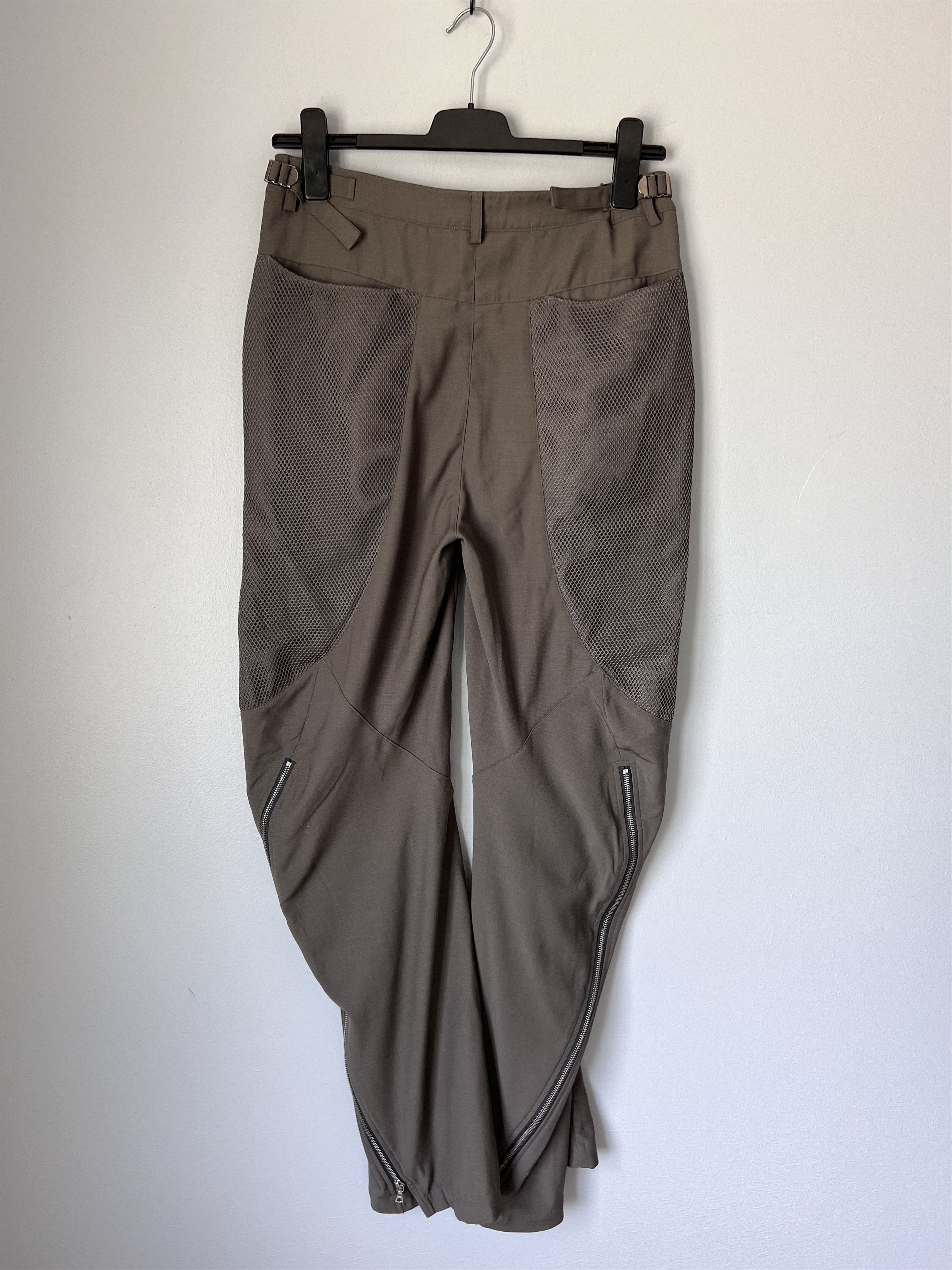 CMMAWEAR CMMAWEAR Articulated Back Zip Pants in Grey Size US 32 / EU 48 - 6 Thumbnail