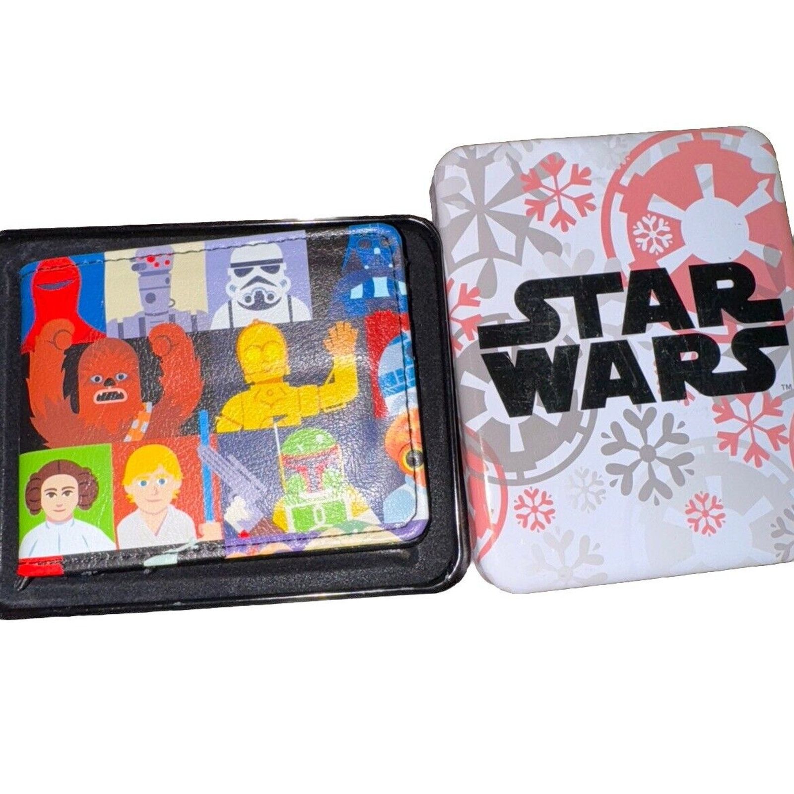 The Unbranded Brand Star Wars Buckle-Down Men's Wallet Chewbacca, Leia, C-3PO Size ONE SIZE - 1 Thumbnail